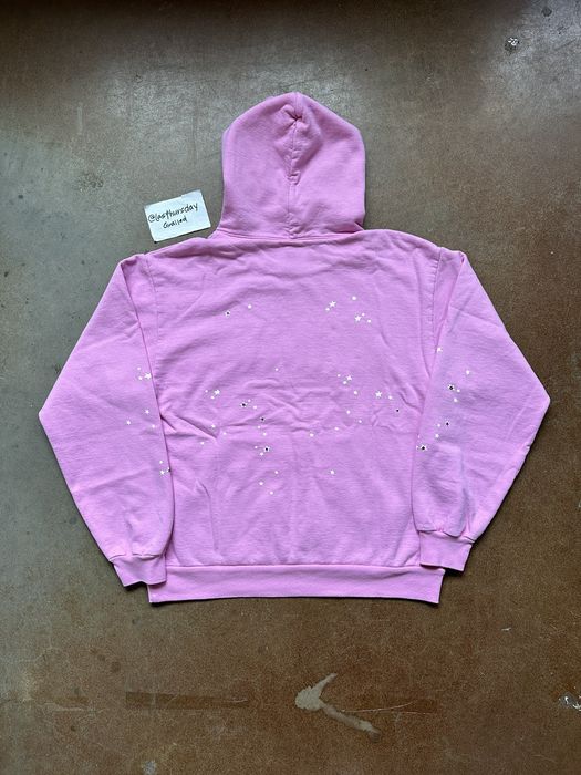 Sweat à Capuche Rose Sp5ver Worldwide X Young Thug - Taille XL, Neuf Sans étiquette