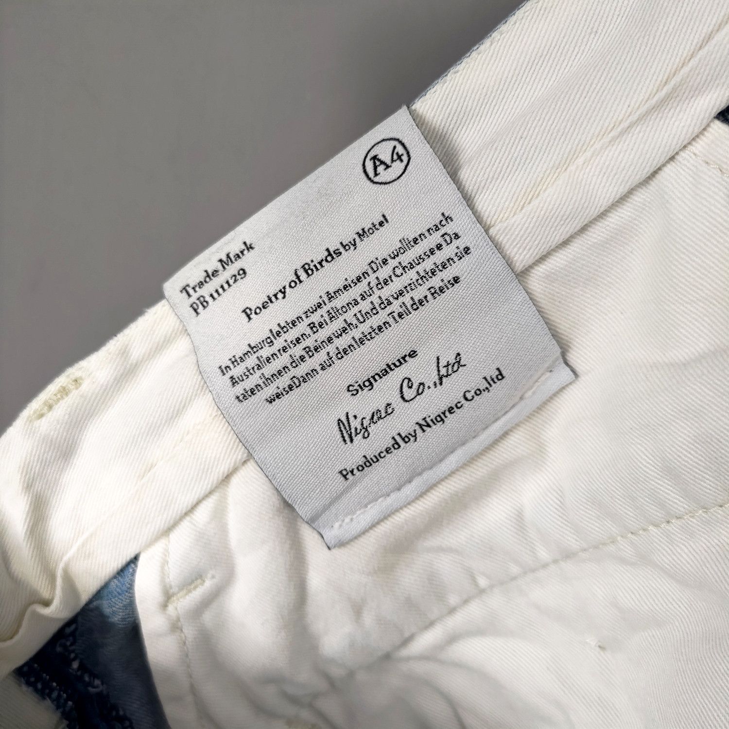 Japanese Brand NIGREC JAPAN DENIM LONG PANTS Size US 30 / EU 46 - 3 Thumbnail