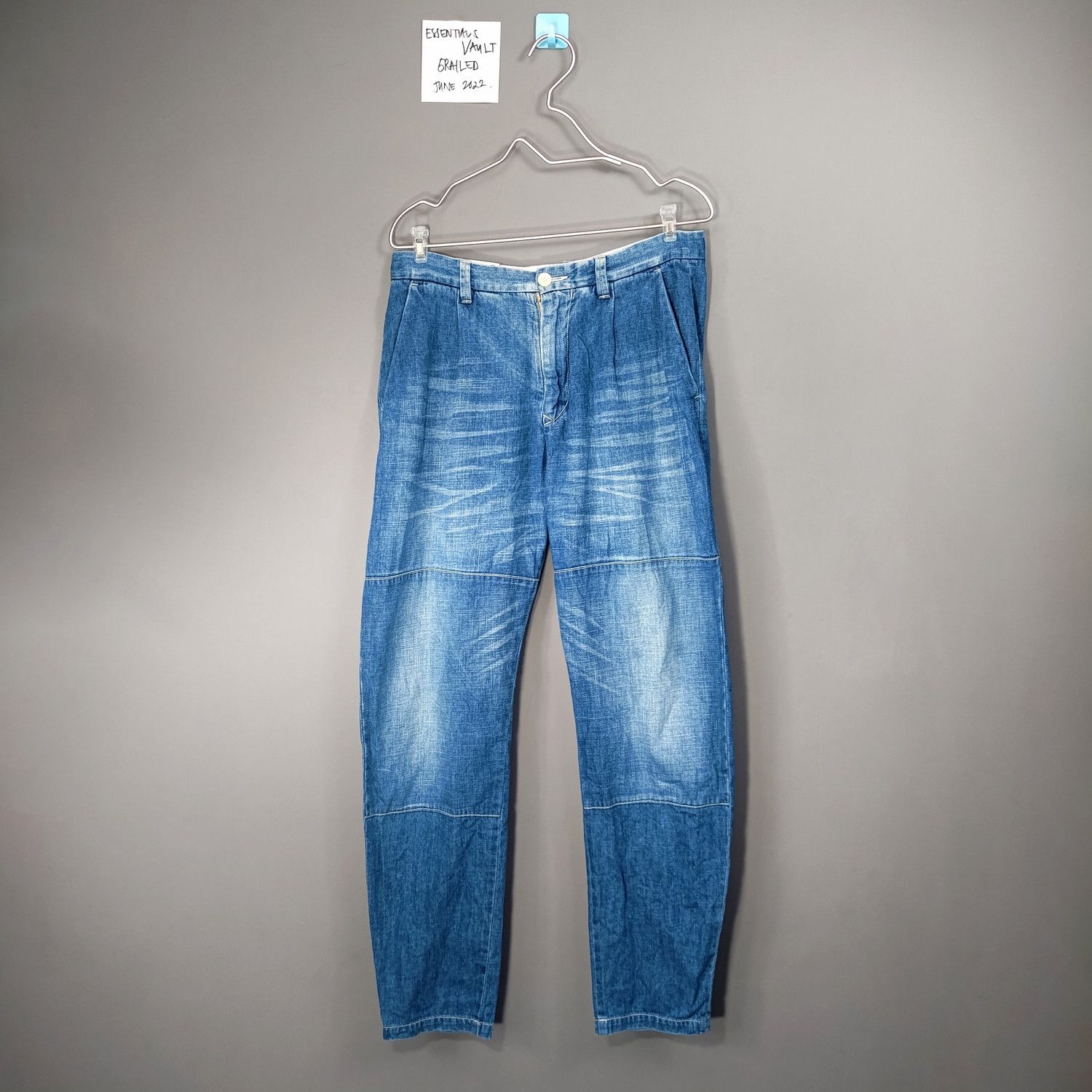 image of Vintage Nigrec Japan Denim Long Pants in Blue, Men's (Size 30)