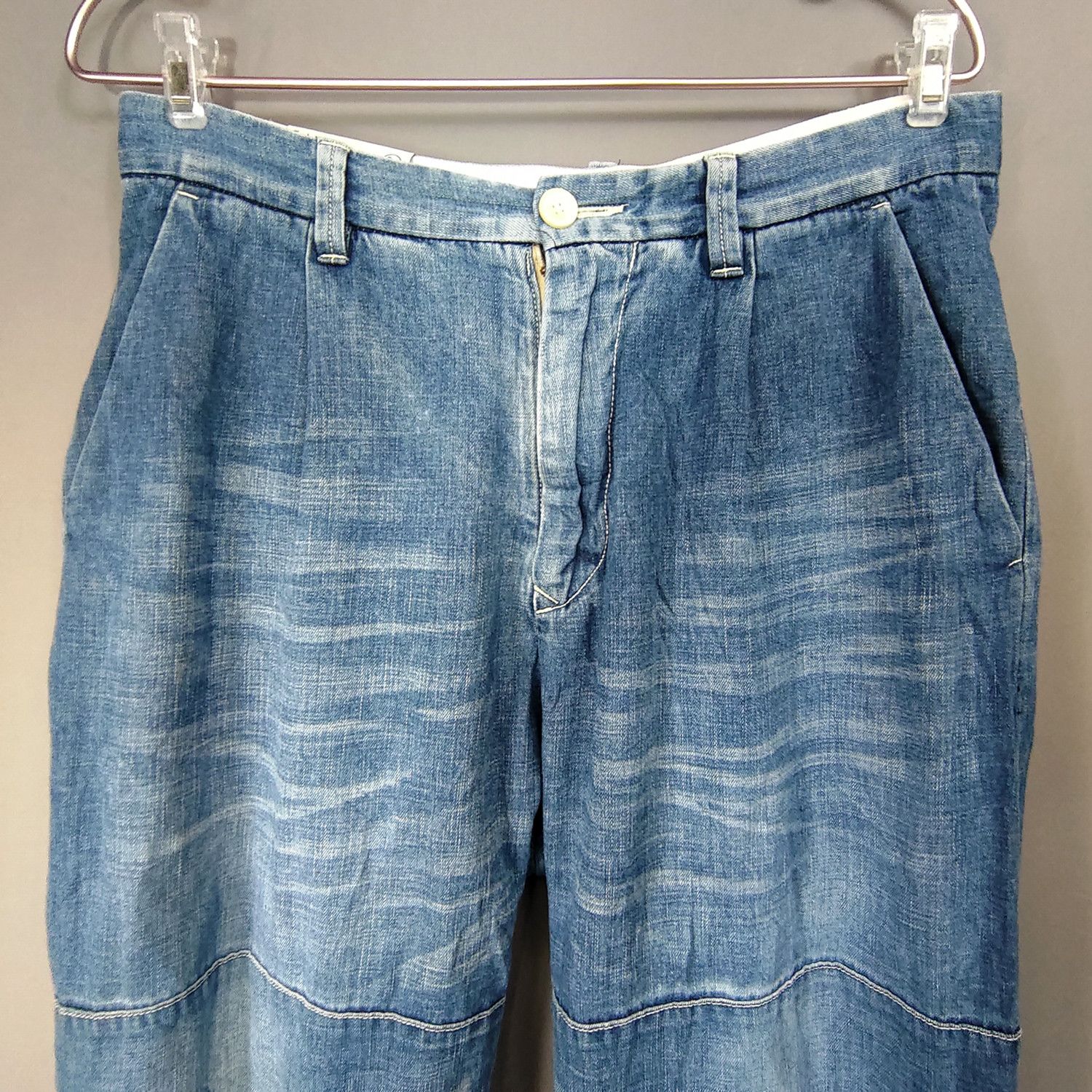 Japanese Brand NIGREC JAPAN DENIM LONG PANTS Size US 30 / EU 46 - 8 Thumbnail