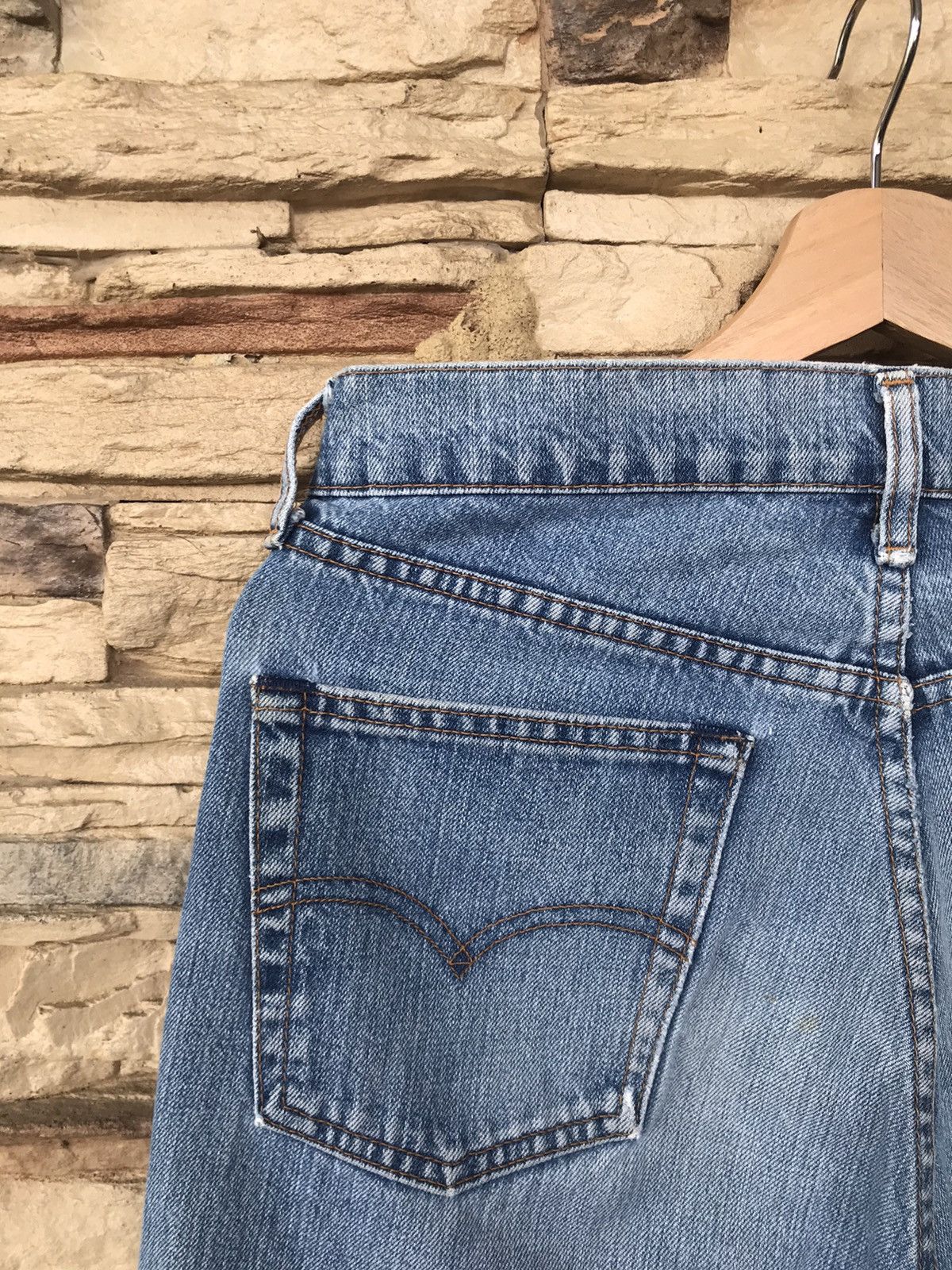 Levi's Vintage 90s Levi’s 512 Distressed Jeans Size US 31 - 9 Thumbnail
