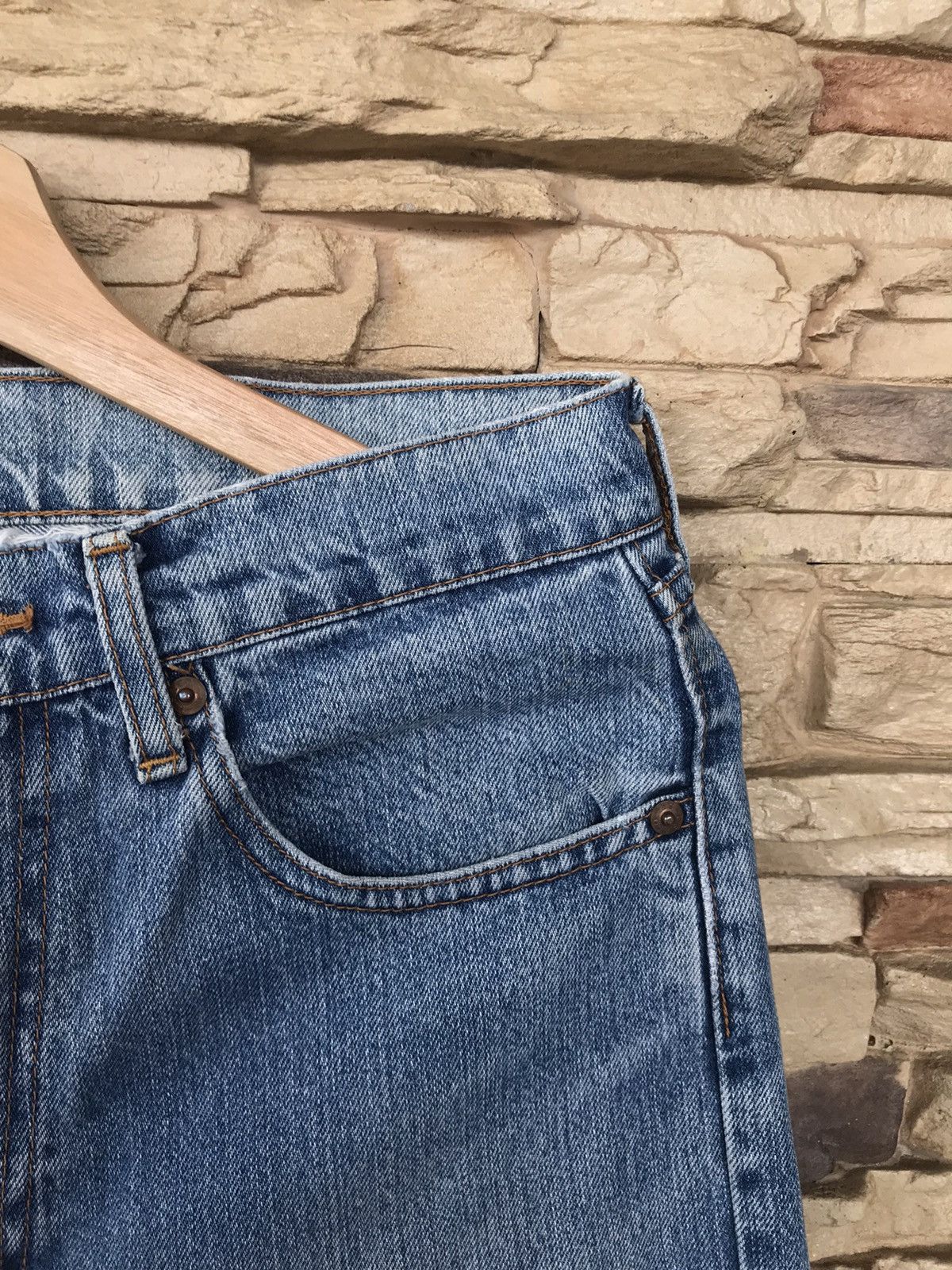 Levi's Vintage 90s Levi’s 512 Distressed Jeans Size US 31 - 3 Thumbnail