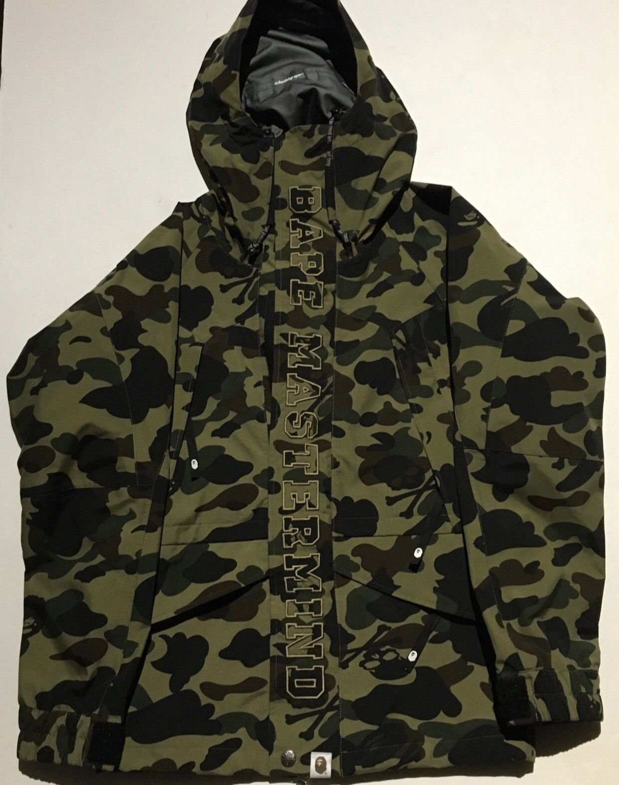 Bape X Mastermind Camo goretex snowboard jacket Outerwear