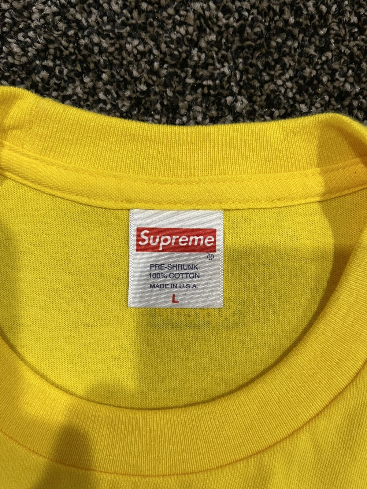 Michael Jackson Supreme SS17 Michael Jackson Yellow Short Sleeve Tee Size US L / EU 52-54 / 3 - 7 Thumbnail