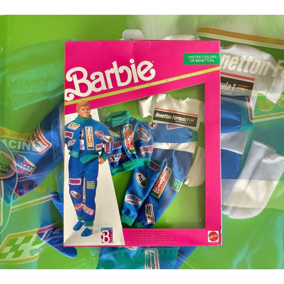 Vintage Barbie United Colors Of Benetton Set