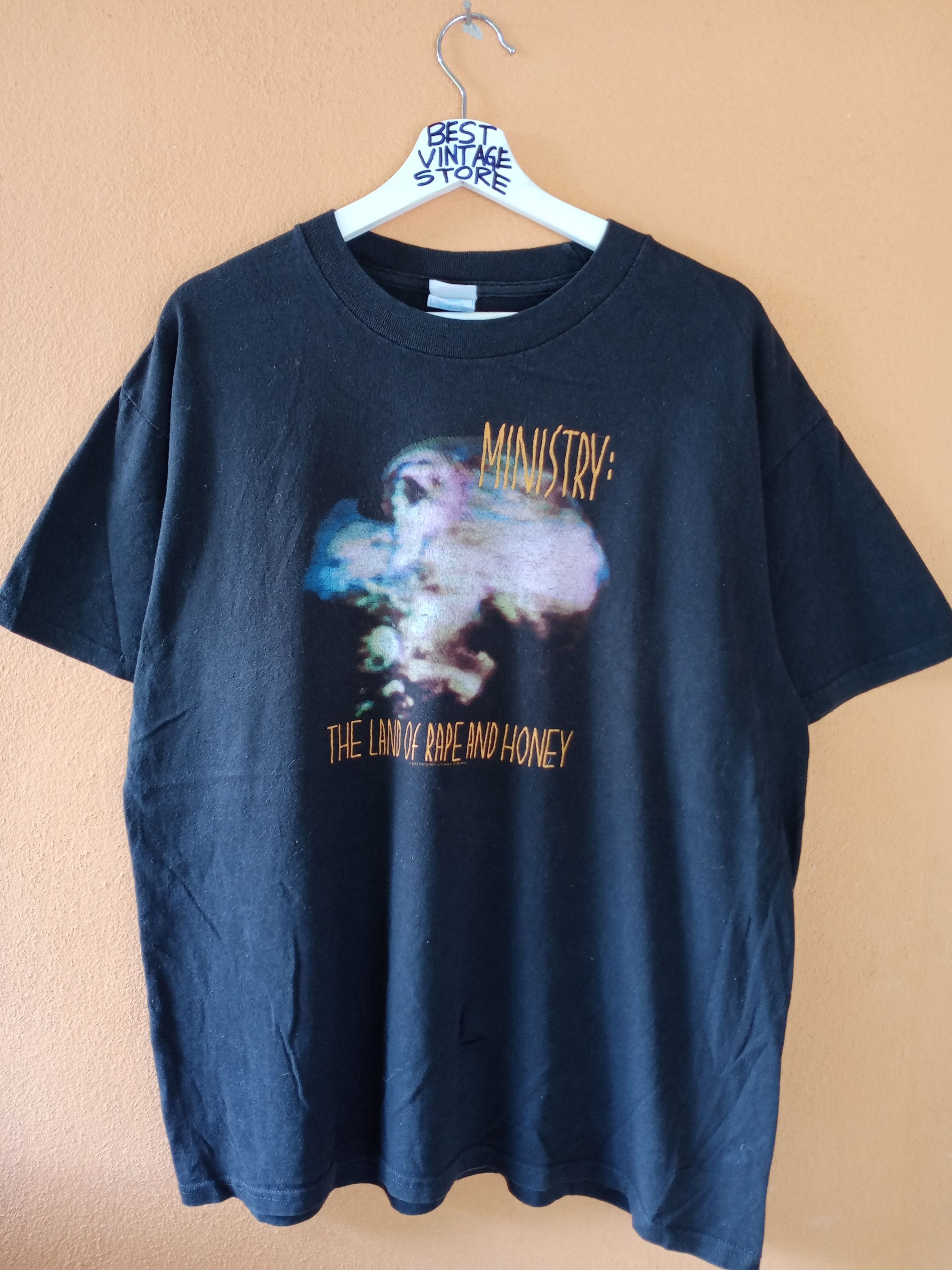 Band Tees Rare Vintage MINISTRY Band metal tee Size US L / EU 52-54 / 3 - 1 Thumbnail