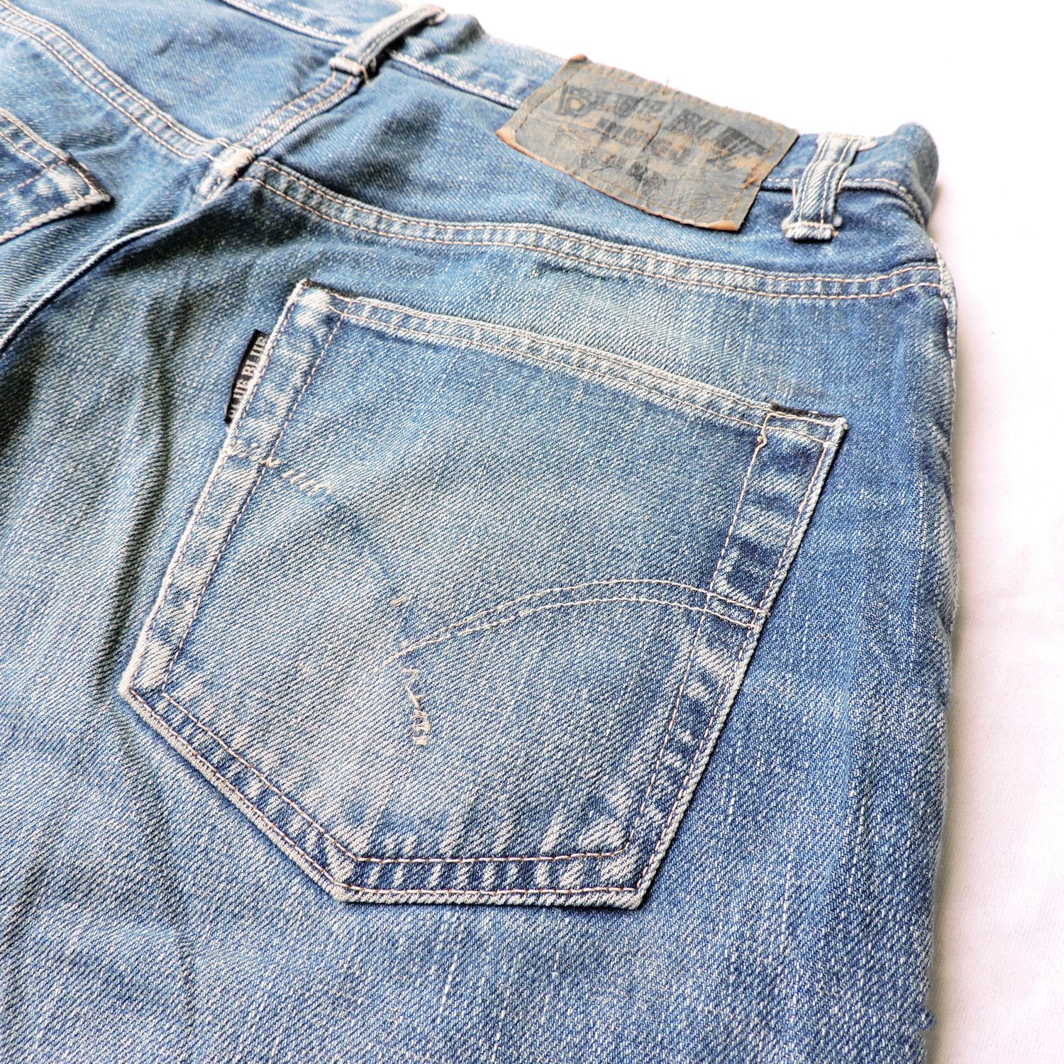 Blue Blue Japan BLUE BLUE JAPAN INDIGO RED SELVEDGE DENIM LONG PANTS Size US 32 / EU 48 - 14 Thumbnail