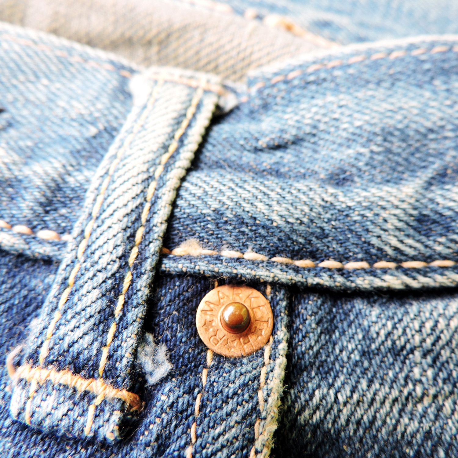 Blue Blue Japan BLUE BLUE JAPAN INDIGO RED SELVEDGE DENIM LONG PANTS Size US 32 / EU 48 - 11 Thumbnail