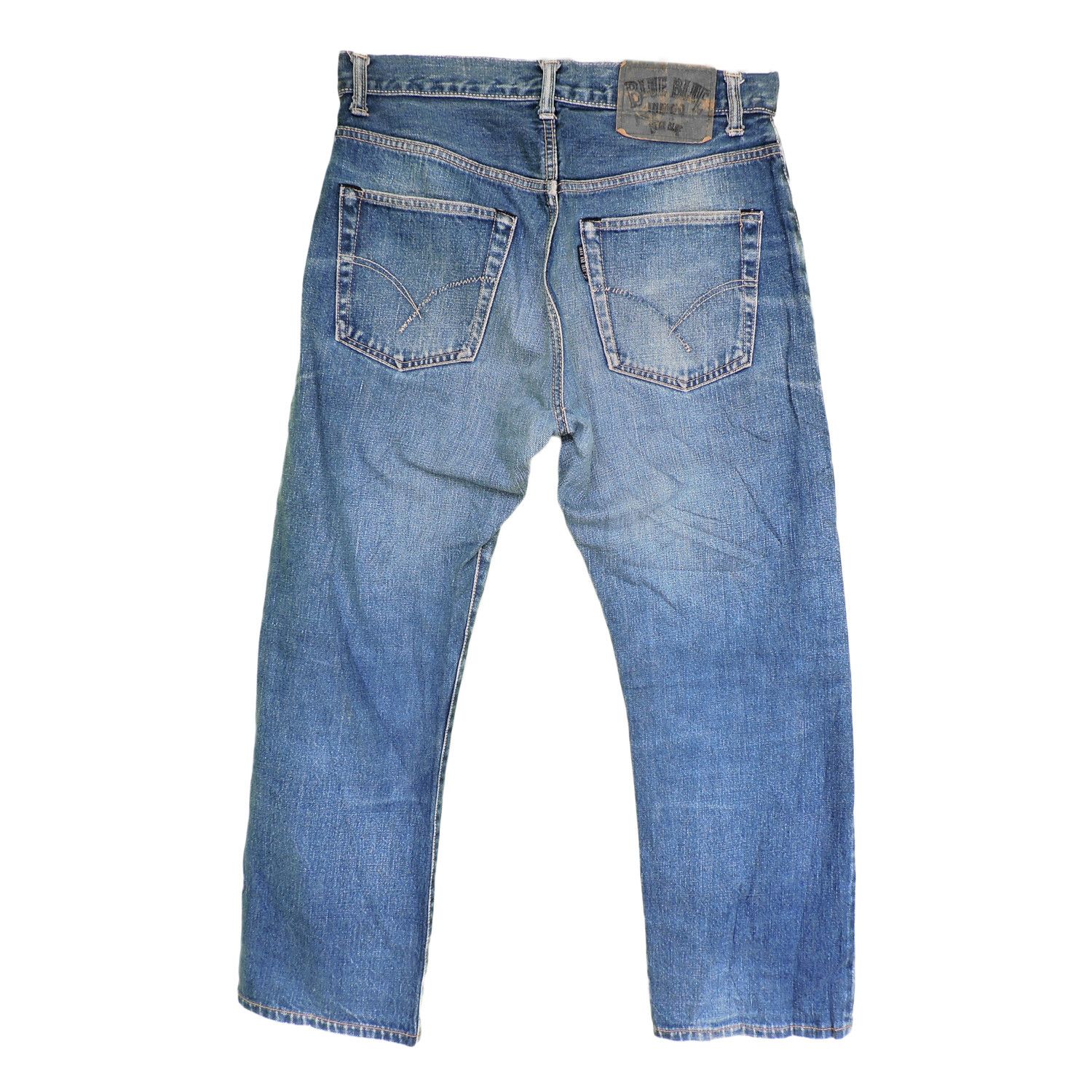 Blue Blue Japan BLUE BLUE JAPAN INDIGO RED SELVEDGE DENIM LONG PANTS Size US 32 / EU 48 - 2 Thumbnail