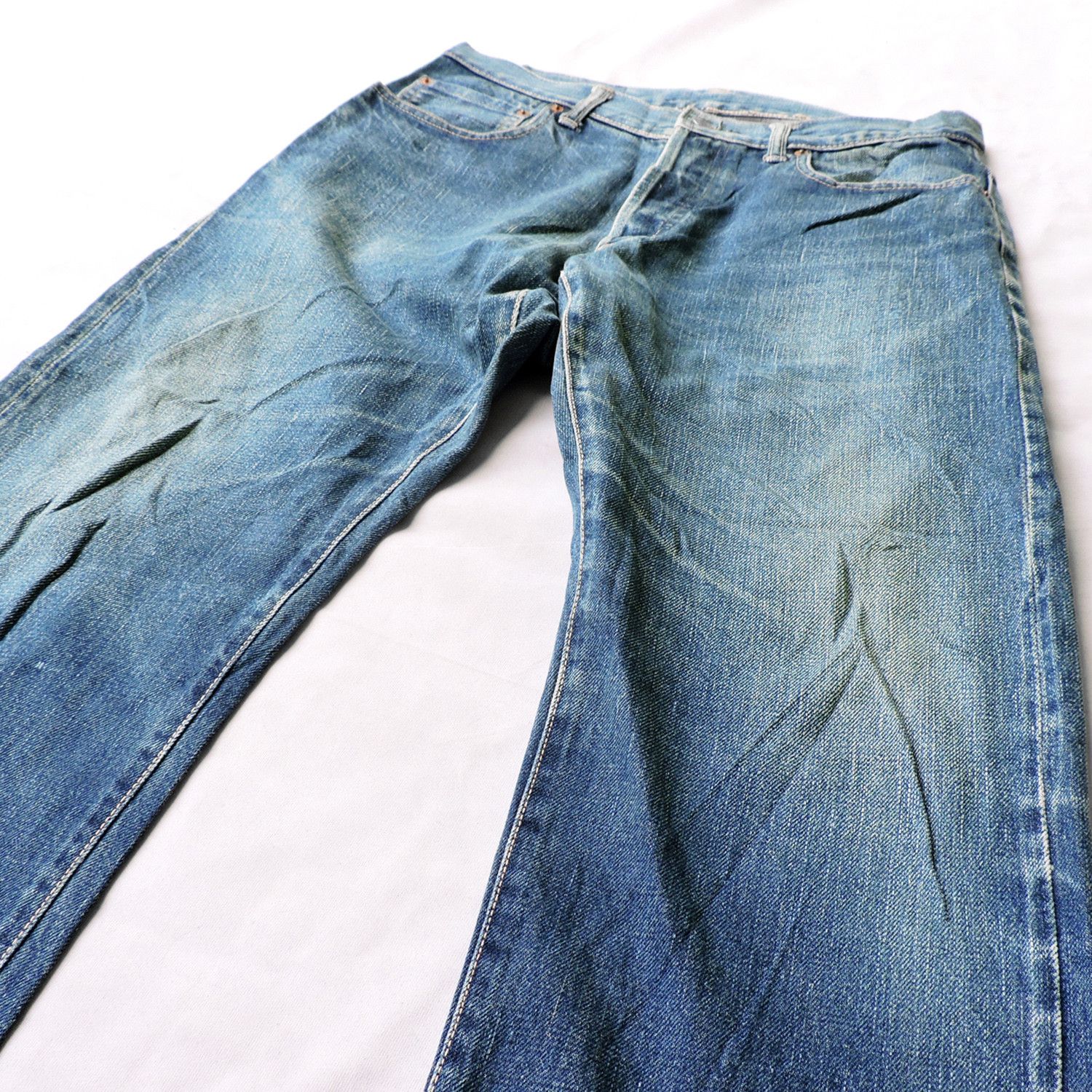 Blue Blue Japan BLUE BLUE JAPAN INDIGO RED SELVEDGE DENIM LONG PANTS Size US 32 / EU 48 - 16 Thumbnail