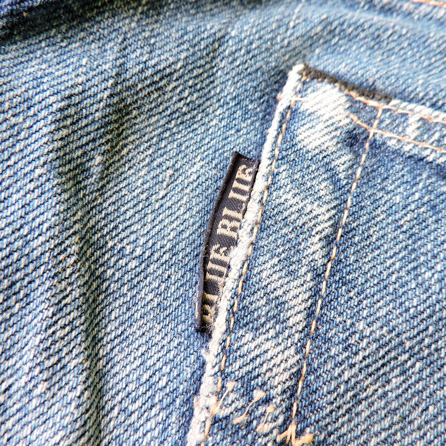 Blue Blue Japan BLUE BLUE JAPAN INDIGO RED SELVEDGE DENIM LONG PANTS Size US 32 / EU 48 - 7 Thumbnail