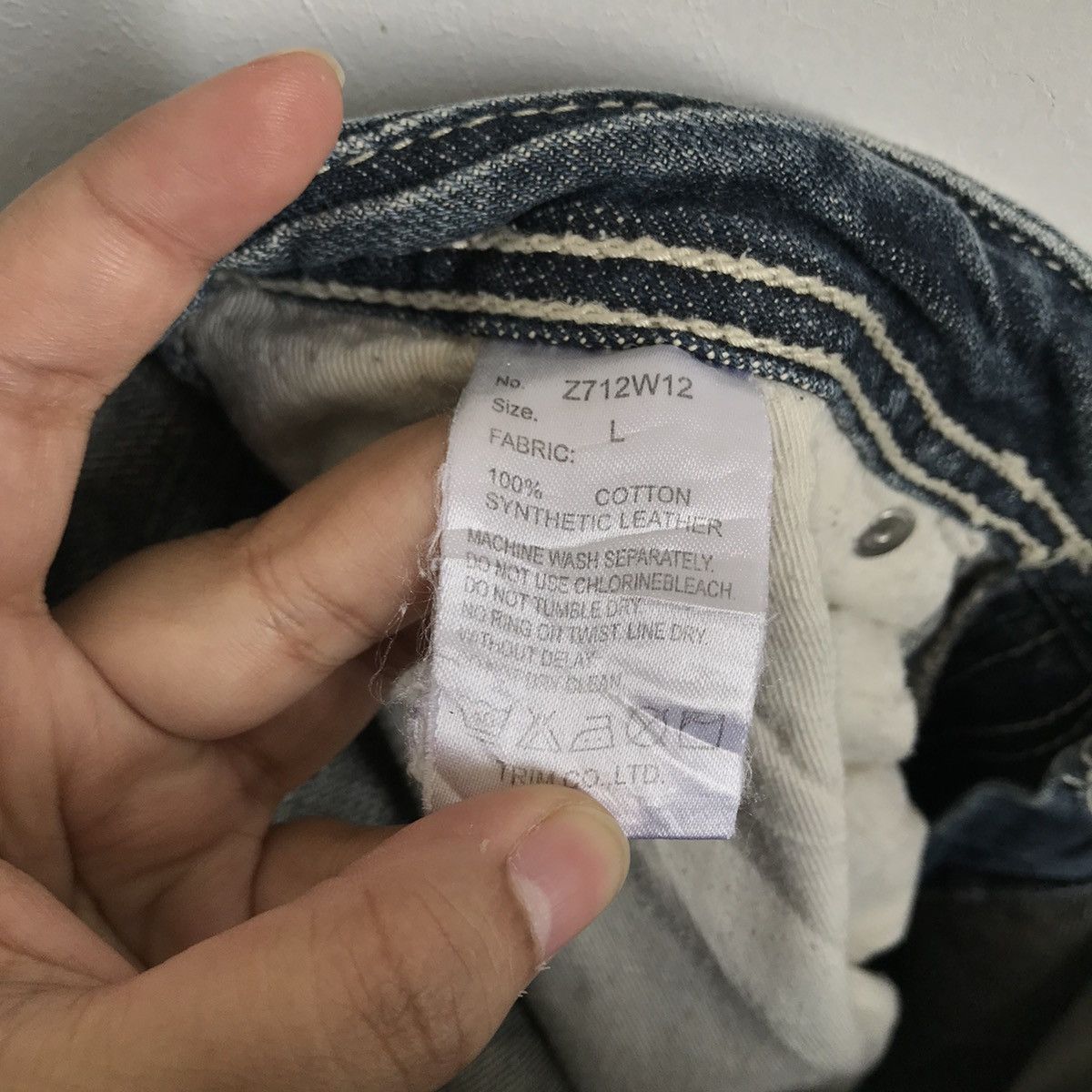 semanticdesign Semantic Design Jeans Denim Size US 34 / EU 50 - 11 Thumbnail