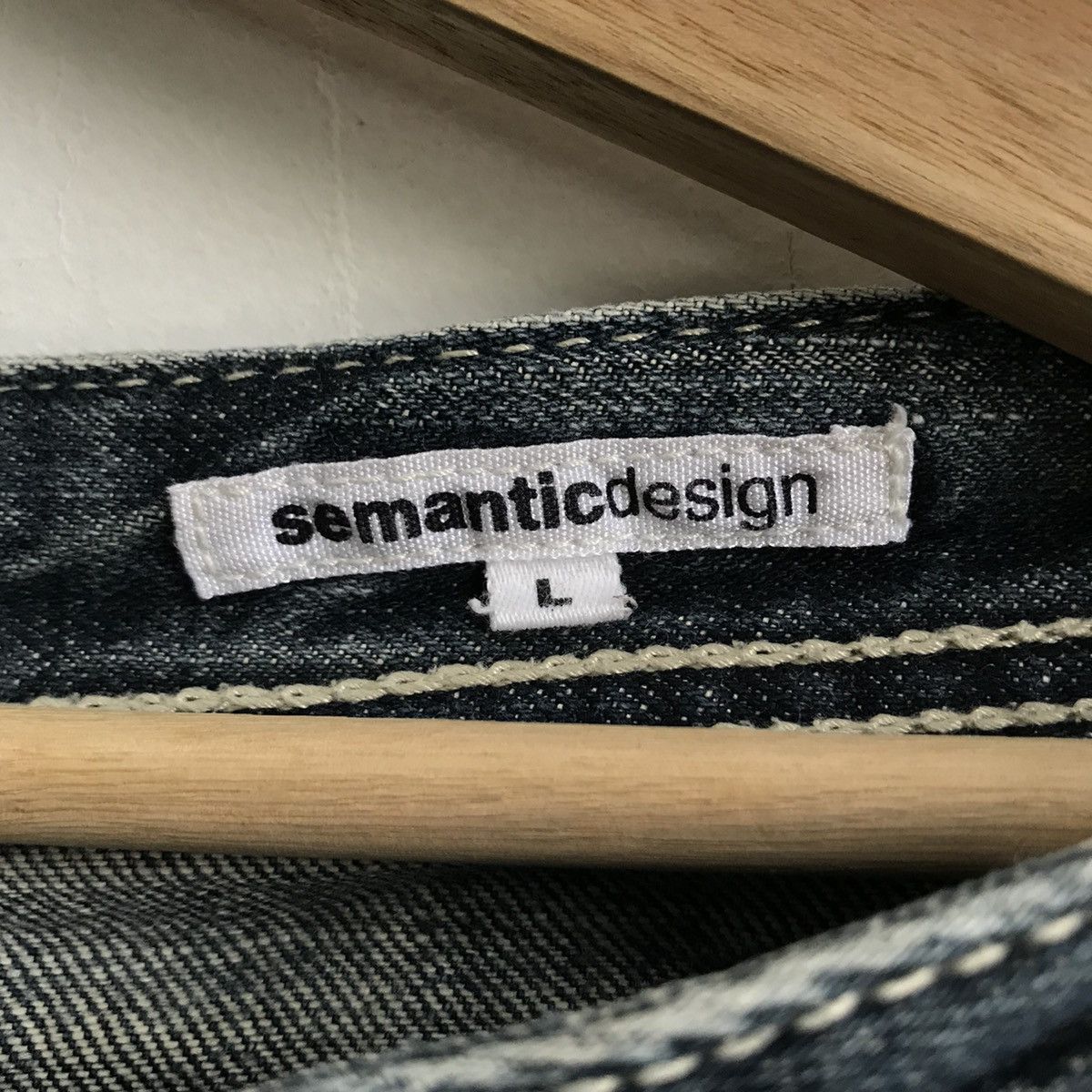 semanticdesign Semantic Design Jeans Denim Size US 34 / EU 50 - 6 Thumbnail