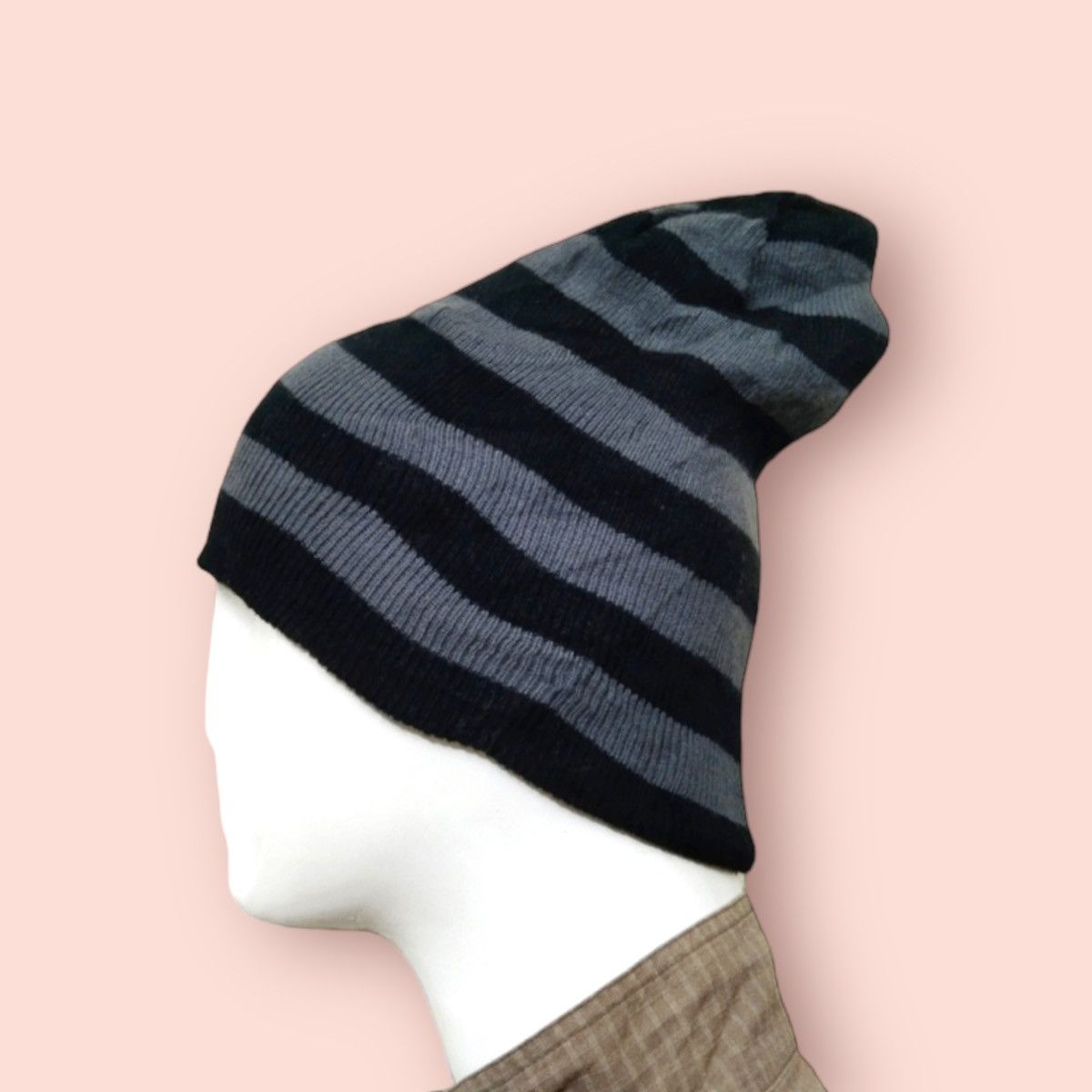 Japanese Brand VINTAGE JAPAN STRIPES BEANIE JAPAN Size ONE SIZE - 6 Thumbnail