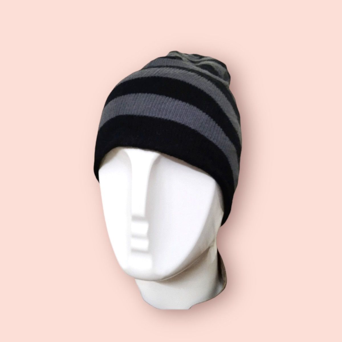 Japanese Brand VINTAGE JAPAN STRIPES BEANIE JAPAN Size ONE SIZE - 2 Thumbnail