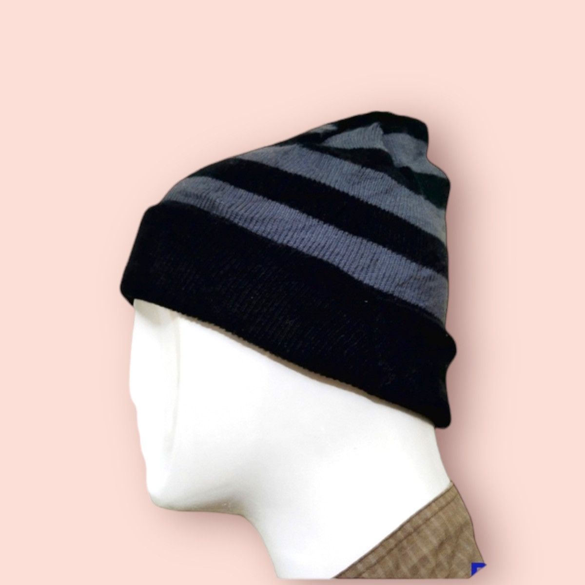 Japanese Brand VINTAGE JAPAN STRIPES BEANIE JAPAN Size ONE SIZE - 7 Thumbnail