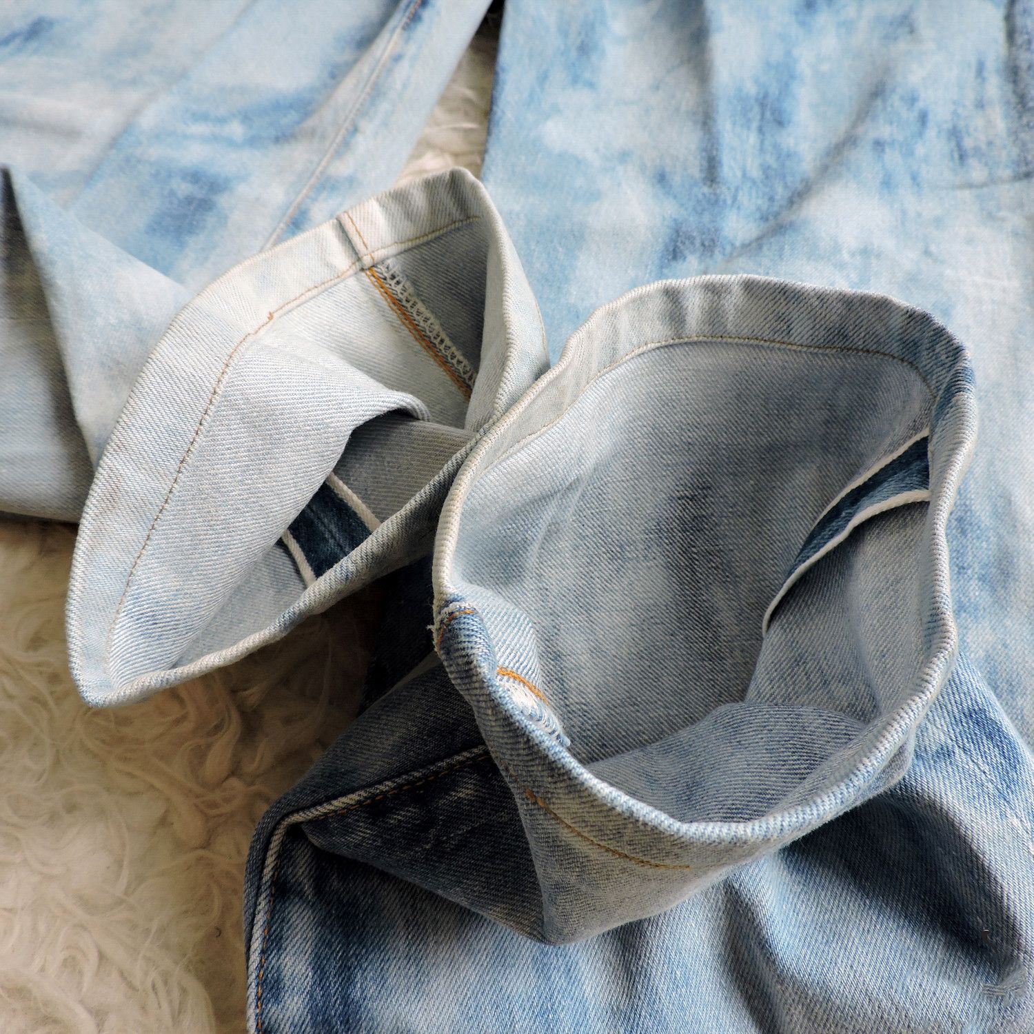 Levi's LEVI'S 501 XX BIG E SELVEDGE WASHED DENIM LONG PANTS Size US 32 / EU 48 - 20 Thumbnail