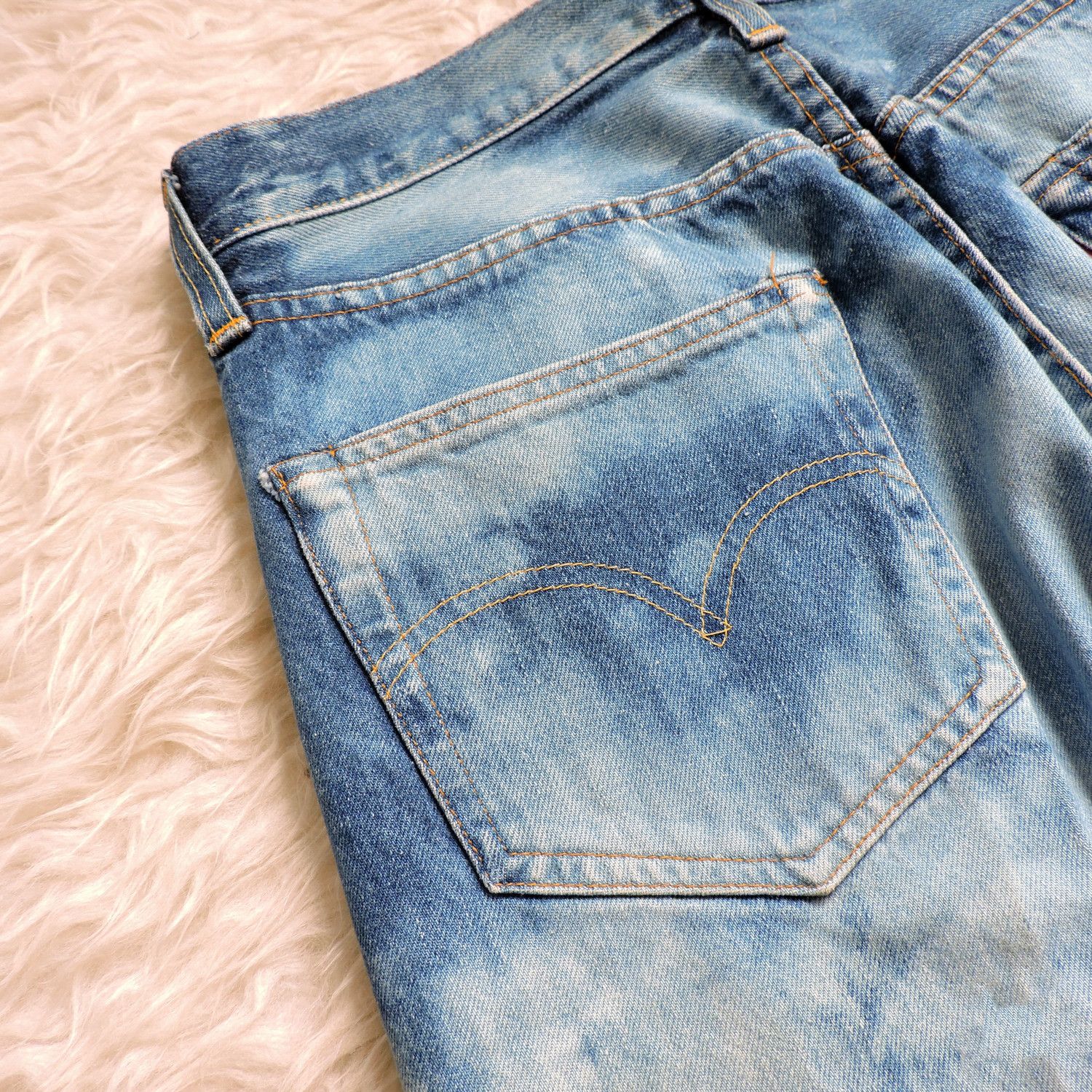 Levi's LEVI'S 501 XX BIG E SELVEDGE WASHED DENIM LONG PANTS Size US 32 / EU 48 - 16 Thumbnail