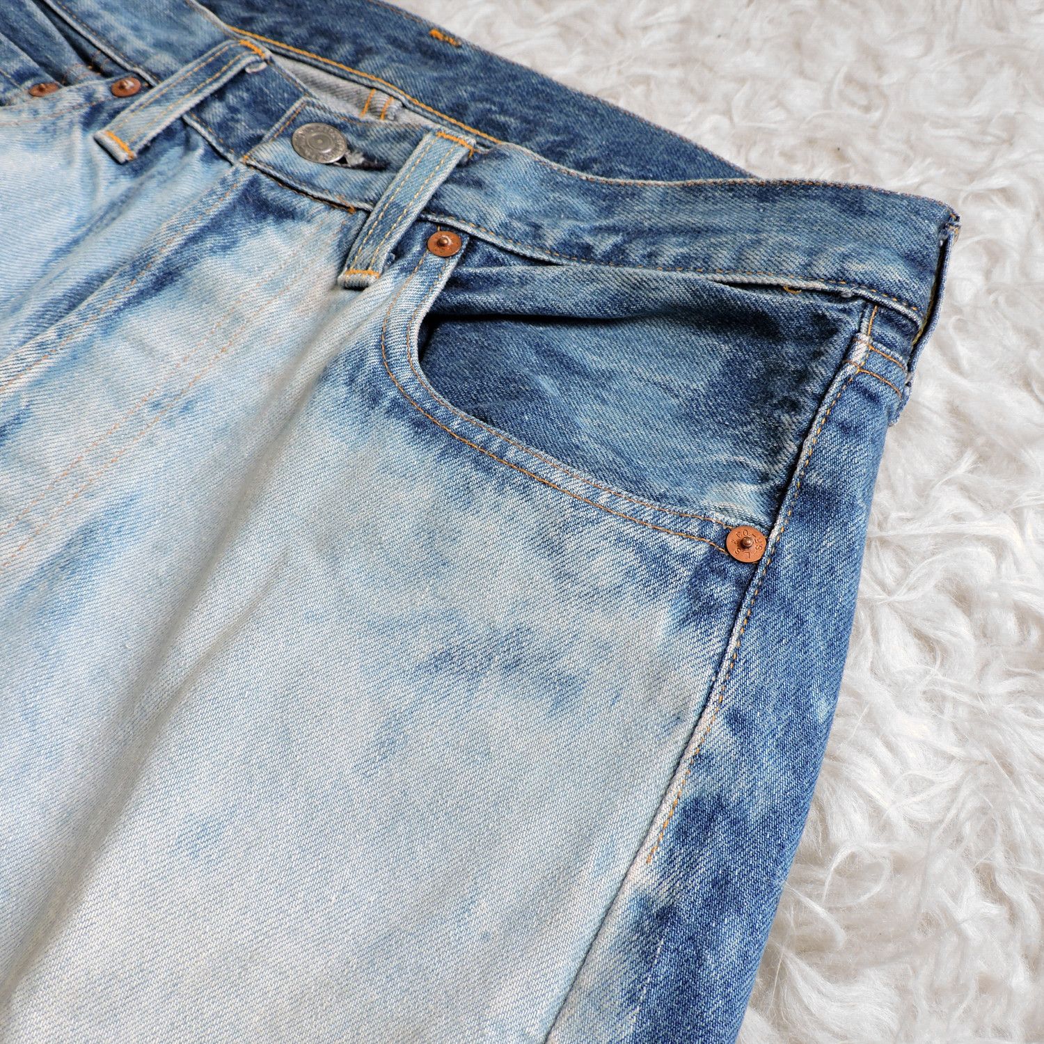 Levi's LEVI'S 501 XX BIG E SELVEDGE WASHED DENIM LONG PANTS Size US 32 / EU 48 - 13 Thumbnail