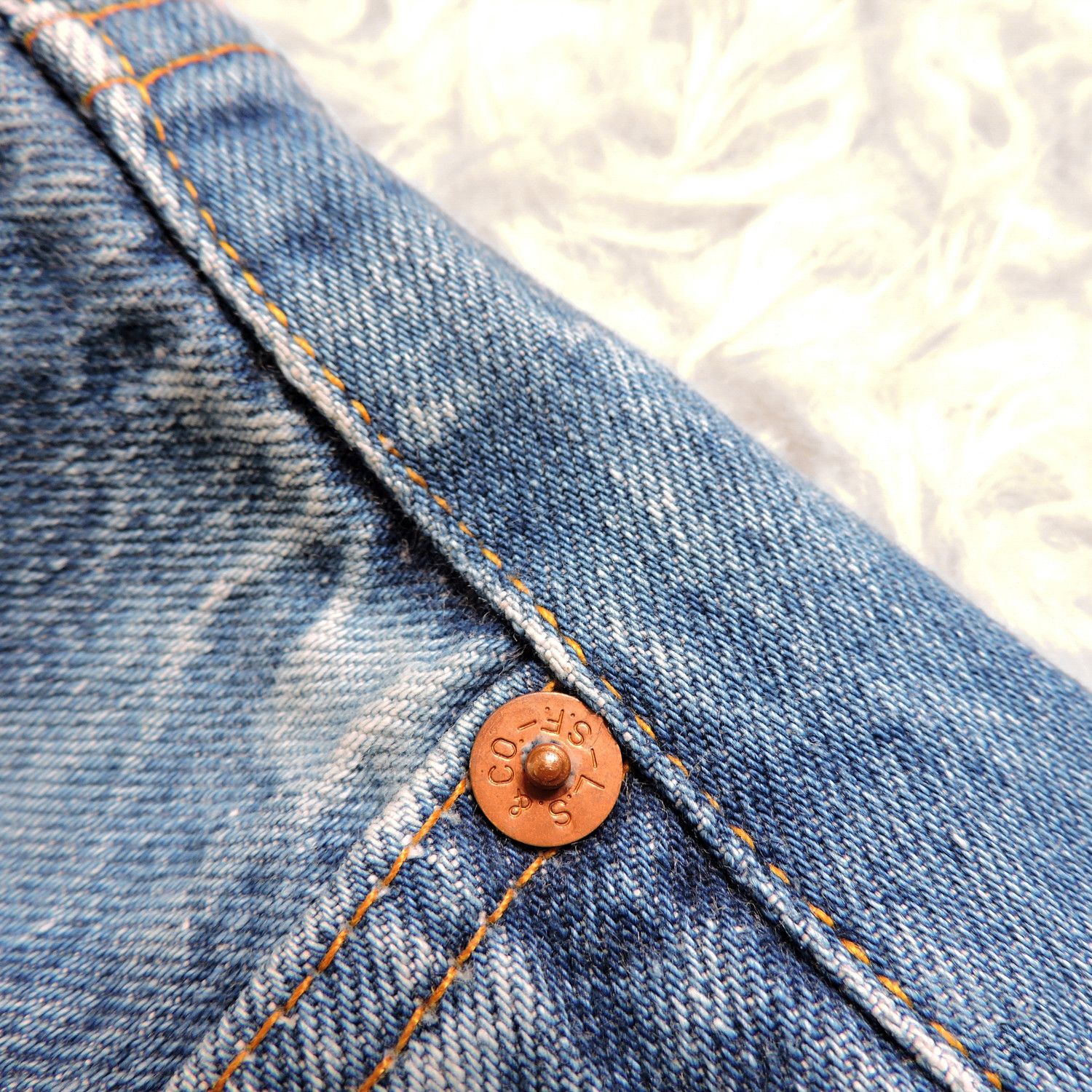Levi's LEVI'S 501 XX BIG E SELVEDGE WASHED DENIM LONG PANTS Size US 32 / EU 48 - 12 Thumbnail