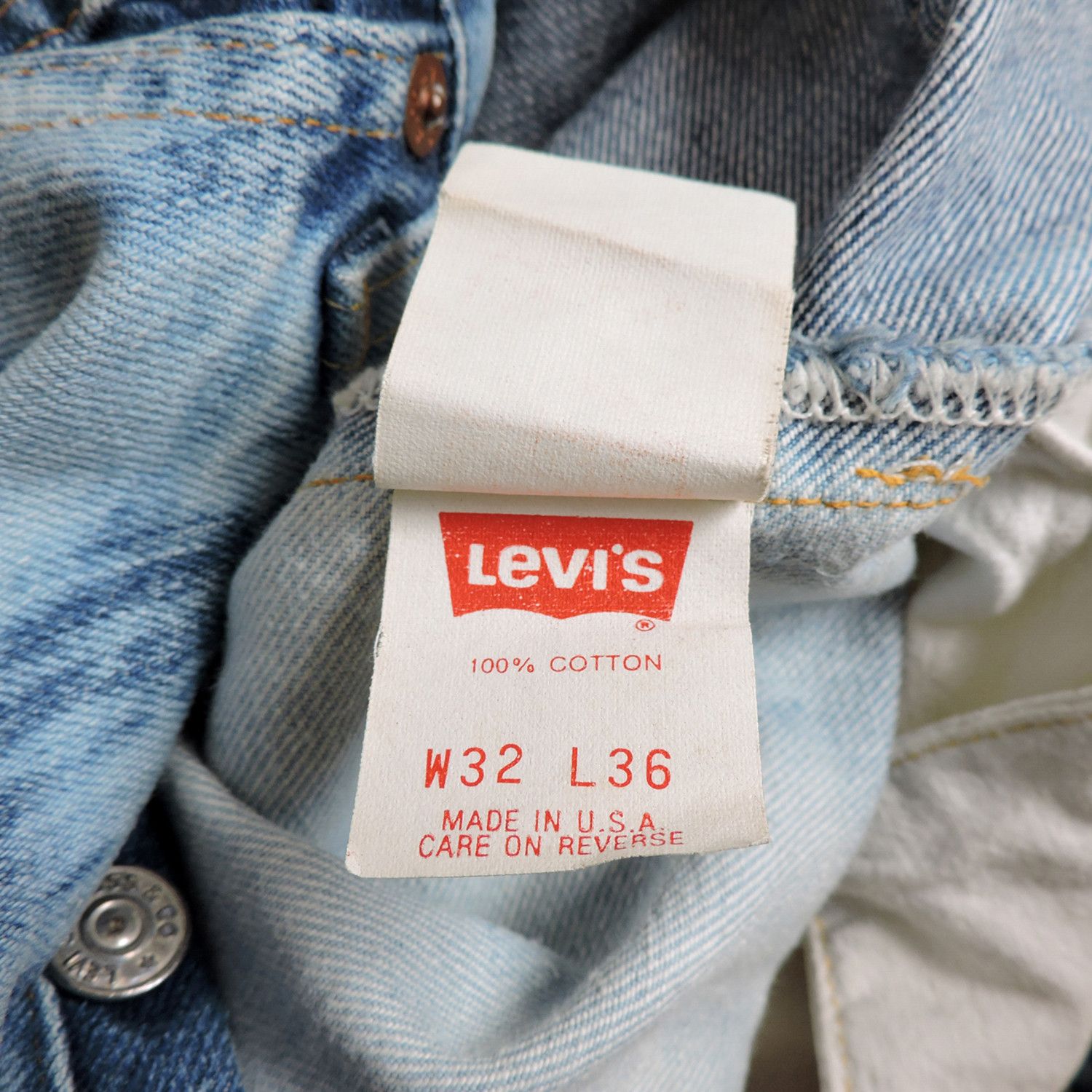 Levi's LEVI'S 501 XX BIG E SELVEDGE WASHED DENIM LONG PANTS Size US 32 / EU 48 - 8 Thumbnail