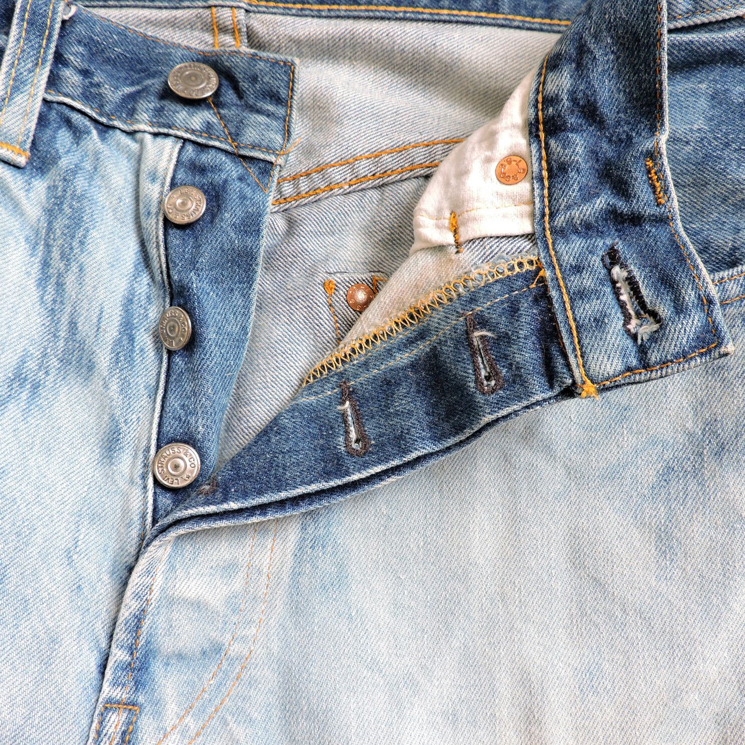 Levi's LEVI'S 501 XX BIG E SELVEDGE WASHED DENIM LONG PANTS Size US 32 / EU 48 - 10 Thumbnail