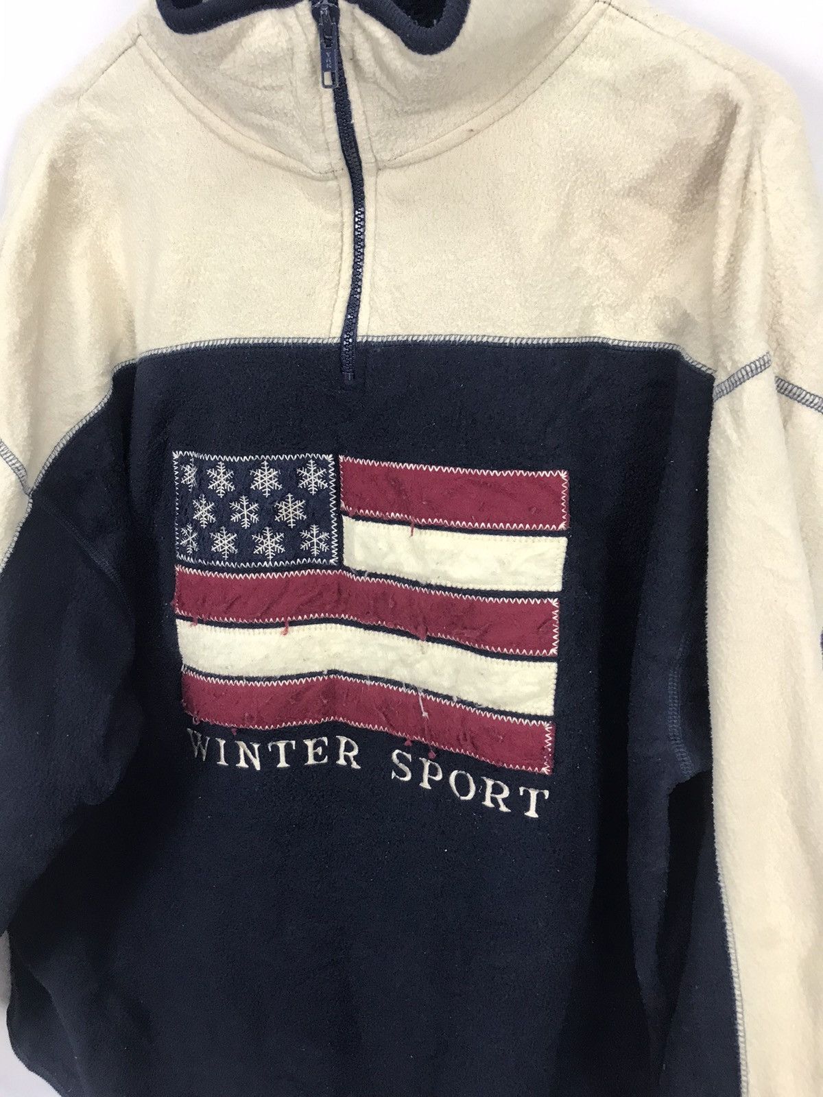 Other Fleece sweatshirt embroidered logo by Venezia jeans Size US L / EU 52-54 / 3 - 4 Thumbnail