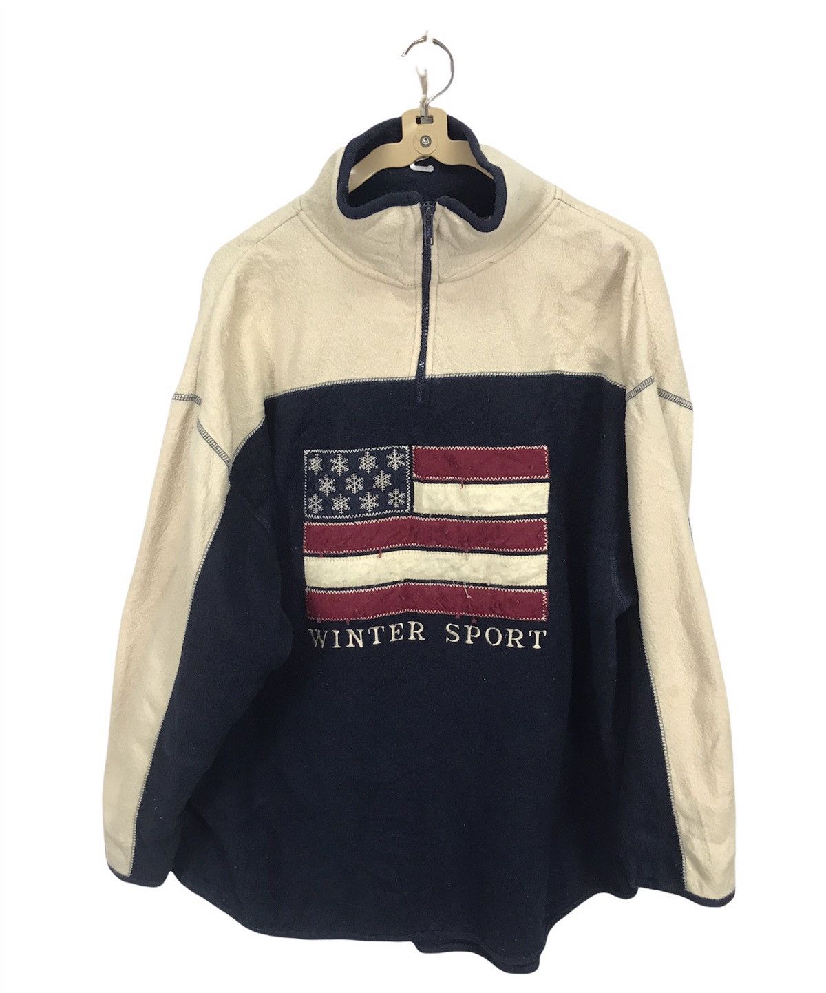 Other Fleece sweatshirt embroidered logo by Venezia jeans Size US L / EU 52-54 / 3 - 1 Thumbnail
