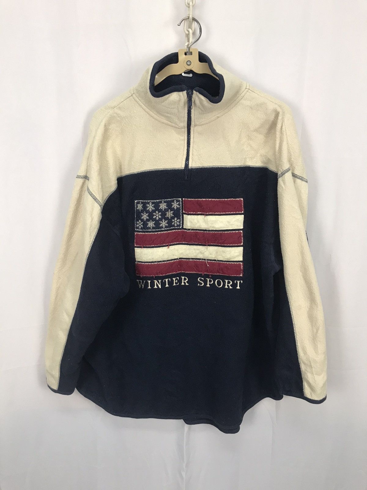 Other Fleece sweatshirt embroidered logo by Venezia jeans Size US L / EU 52-54 / 3 - 5 Thumbnail