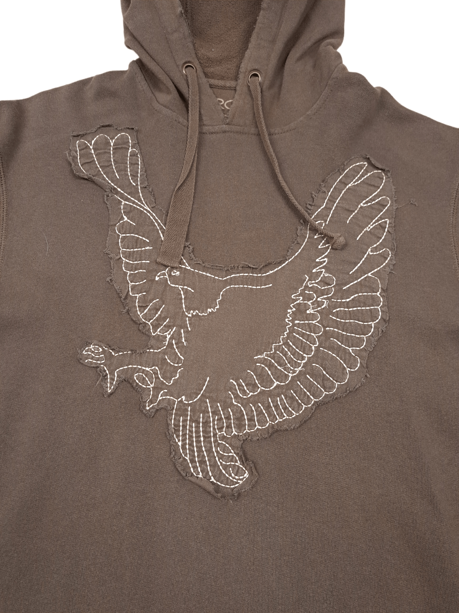 Vintage 🔥 Vintage Brown Eagle 3D Hoodie Size M Sweatshirt Size US M / EU 48-50 / 2 - 3 Thumbnail