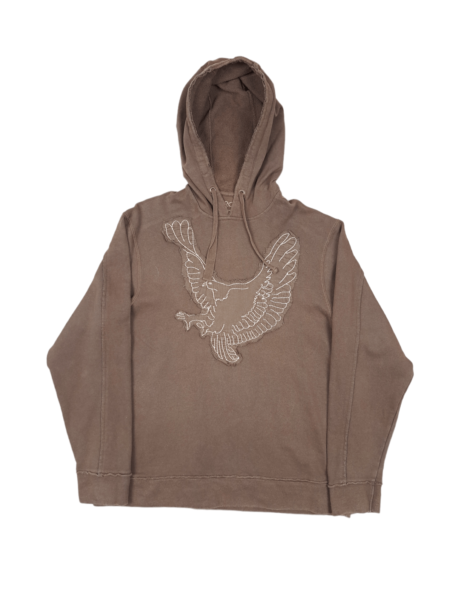 Vintage 🔥 Vintage Brown Eagle 3D Hoodie Size M Sweatshirt Size US M / EU 48-50 / 2 - 1 Thumbnail