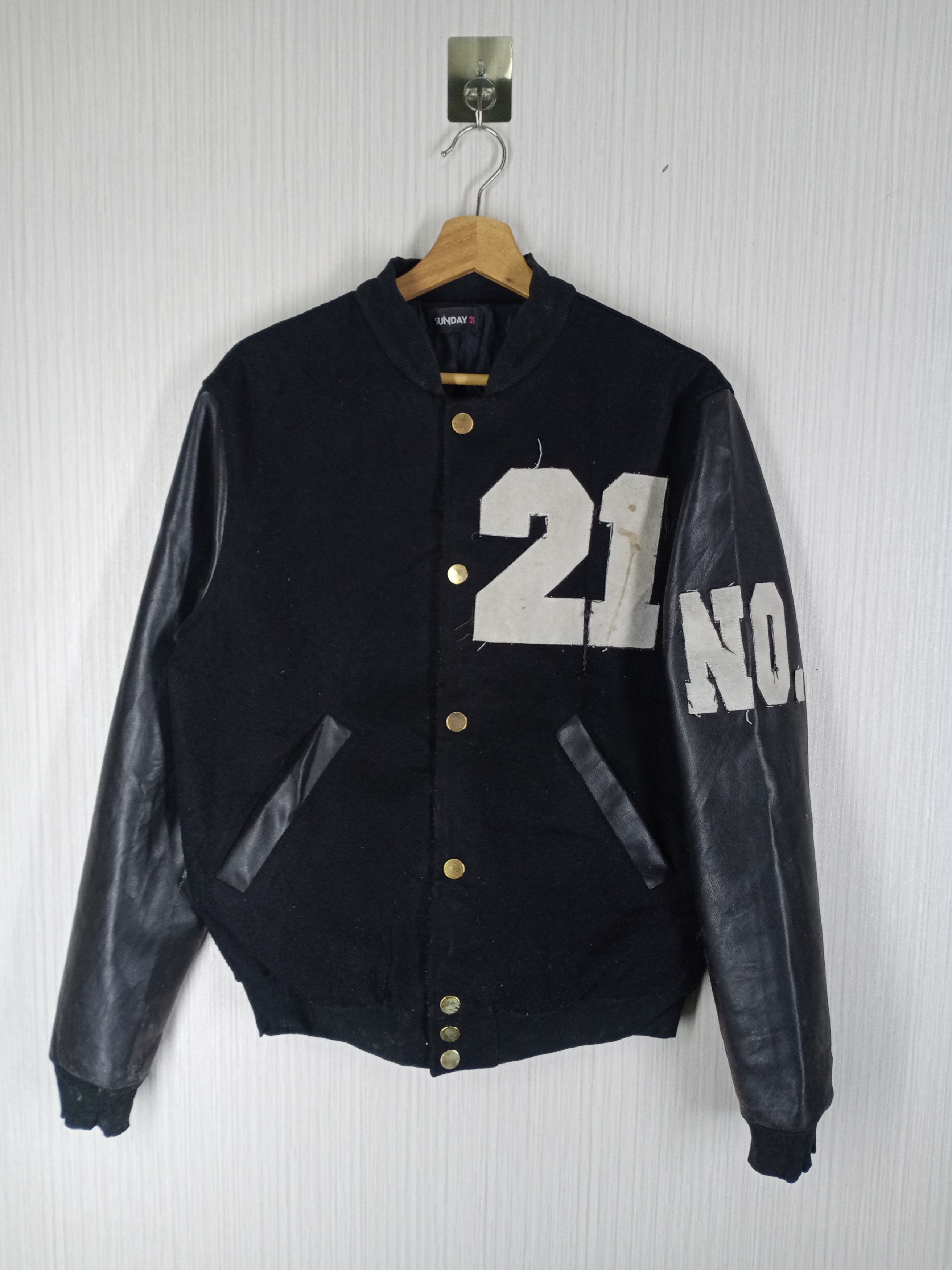 Japanese Brand Rare Beware Of Dog Varsity Jacket Size US M / EU 48-50 / 2 - 2 Thumbnail