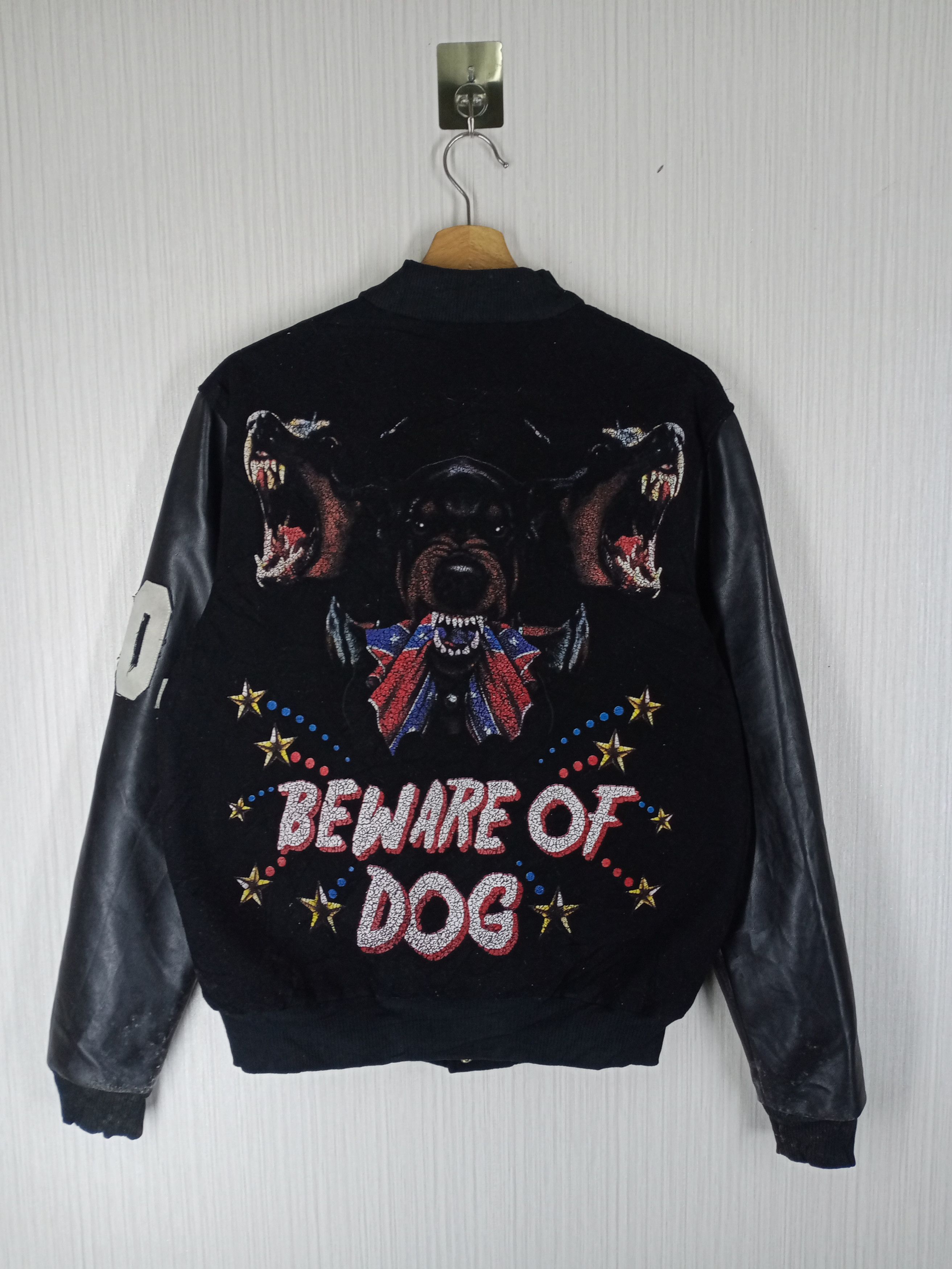 Japanese Brand Rare Beware Of Dog Varsity Jacket Size US M / EU 48-50 / 2 - 1 Thumbnail