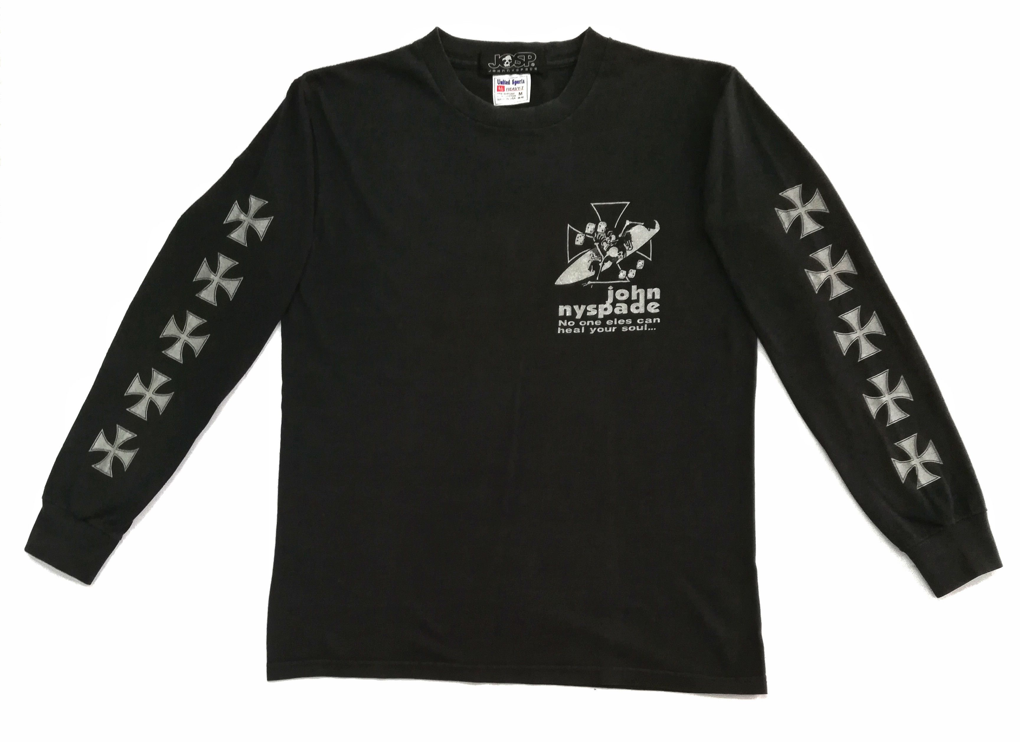 Vintage × WWE 🔥Vintage WWE Johnny Spade Black Short Sleeve T-Shirts🔥 Size US M / EU 48-50 / 2 - 1 Thumbnail