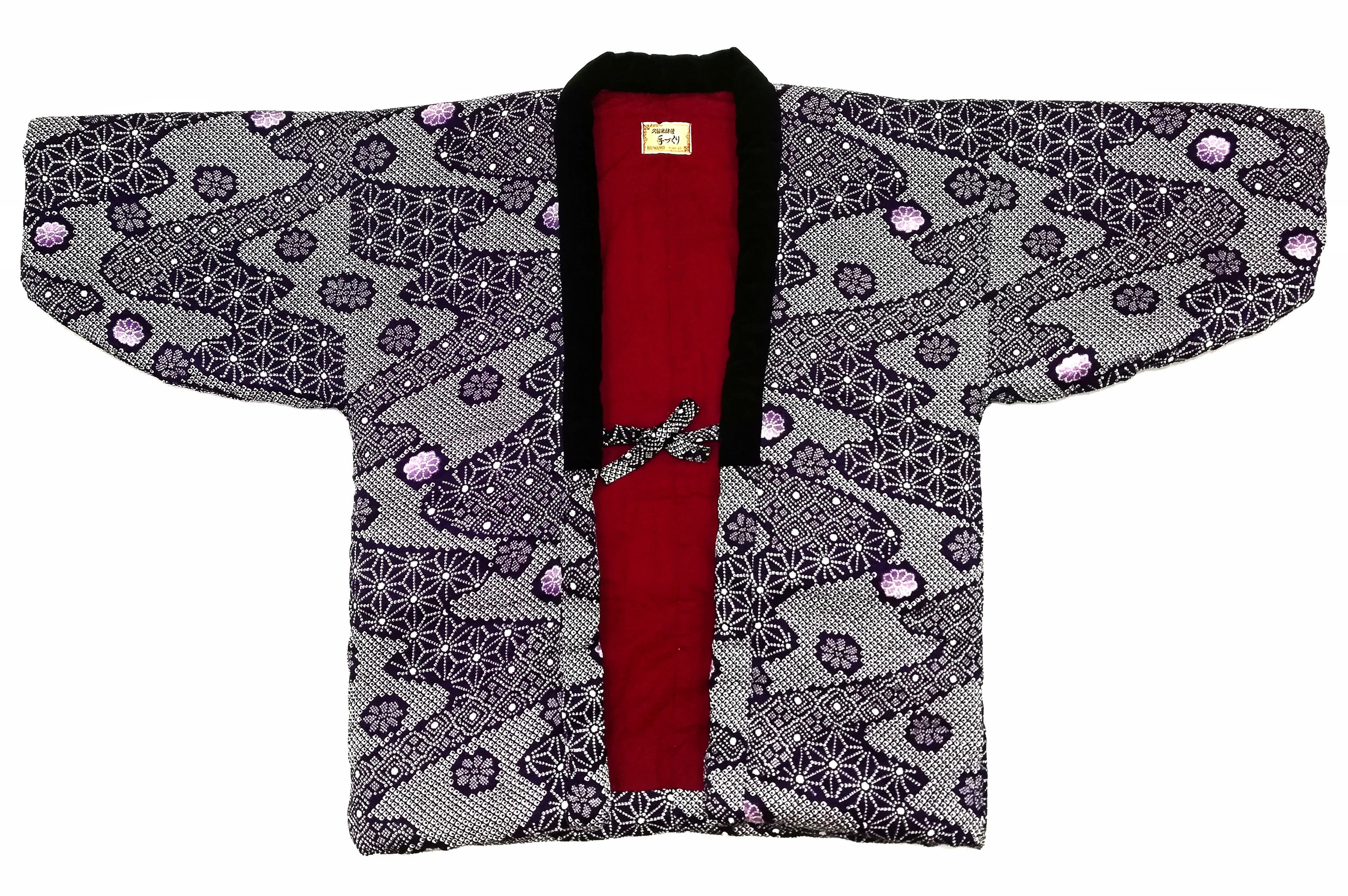 Art Comes First × Japanese Brand 🔥Kuwano Acetate/Nylon Hanten Kimono Traditional Overprinte Size US M / EU 48-50 / 2 - 2 Thumbnail