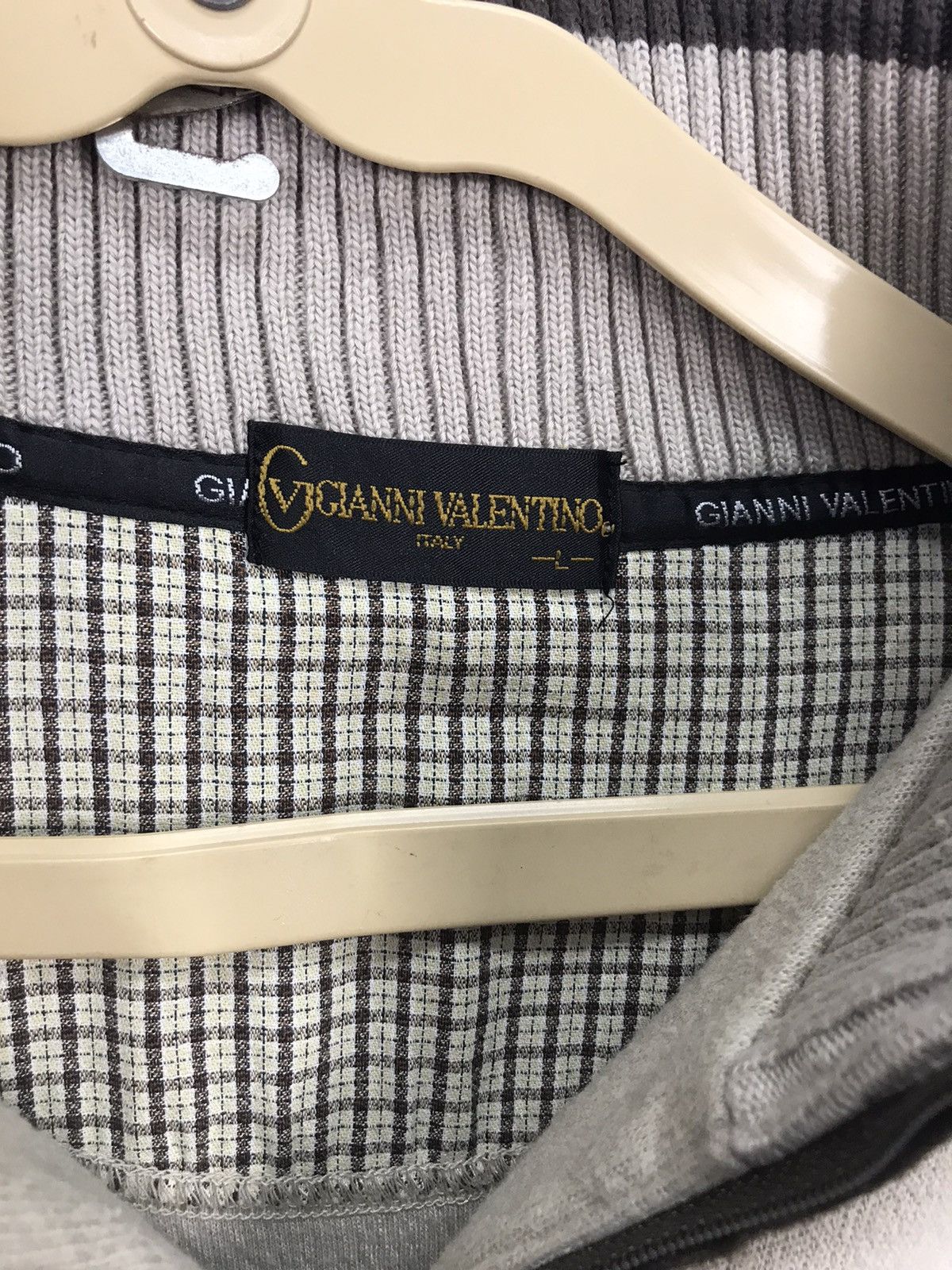 Gianni Valentino × Valentino Gianni Valentino half zipper spellout sweatshirt Size US M / EU 48-50 / 2 - 5 Thumbnail