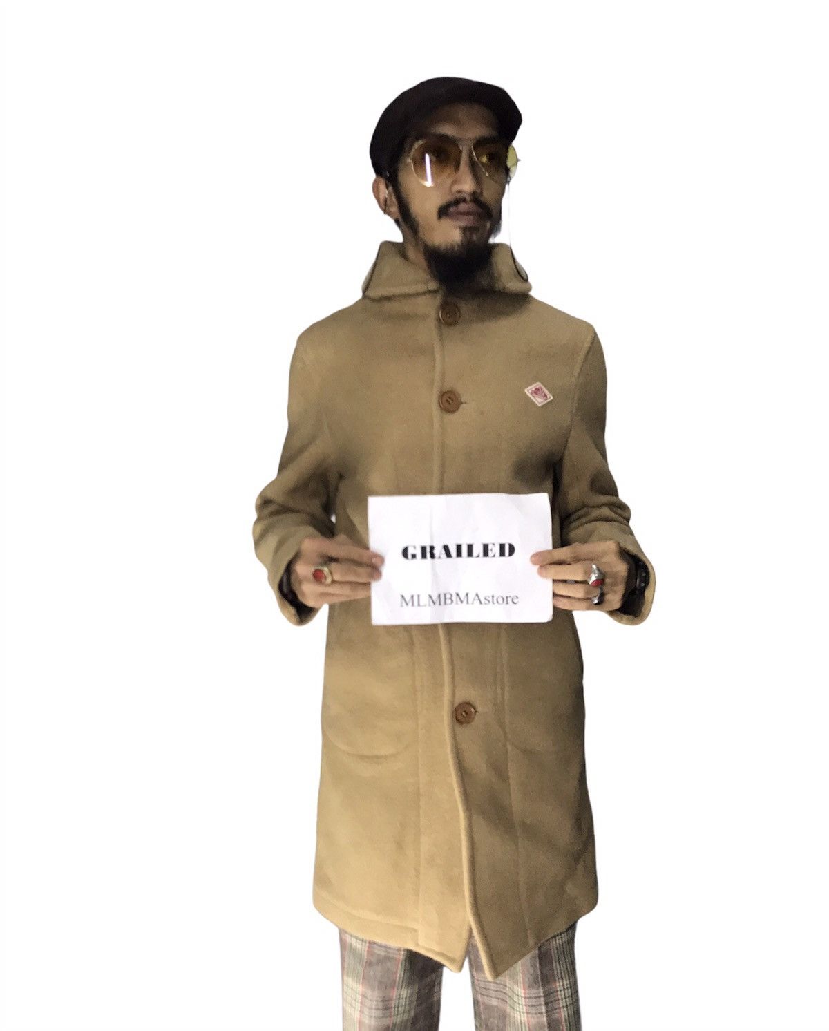 Danton Danton vetements de travail wool long coat | Grailed