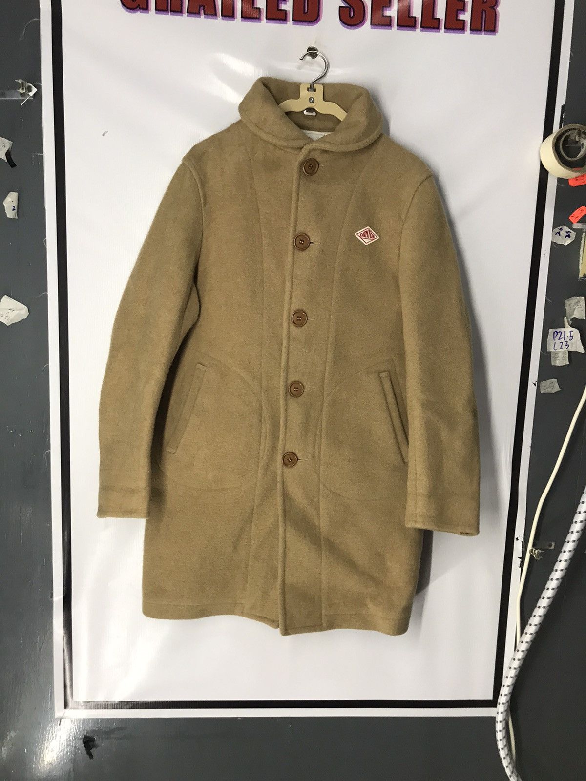 Danton Danton vetements de travail wool long coat Size US XXS / EU 40 - 13 Thumbnail