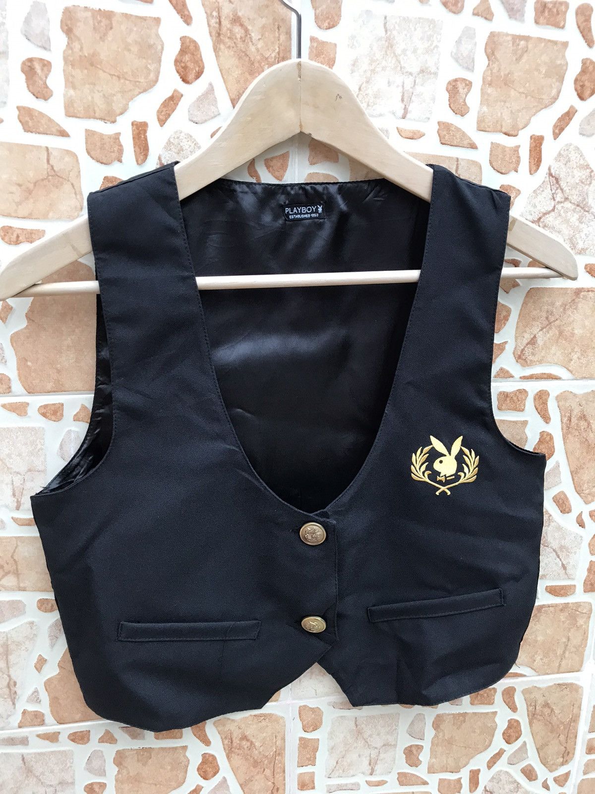Playboy × Vintage Vintage🔥est 1953 playboy vest very rare designer Size US S / EU 44-46 / 1 - 6 Thumbnail