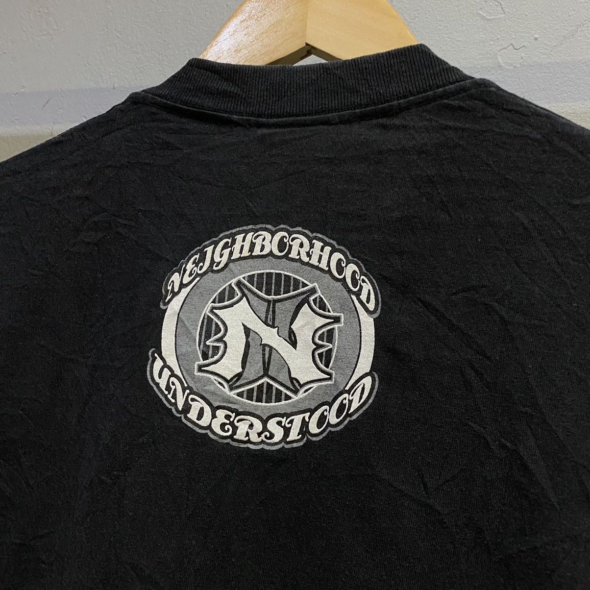Neighborhood × Vintage VINTAGE RARE‼️Neighborhood Spell Out T-Shirts Size US XXL / EU 58 / 5 - 5 Thumbnail