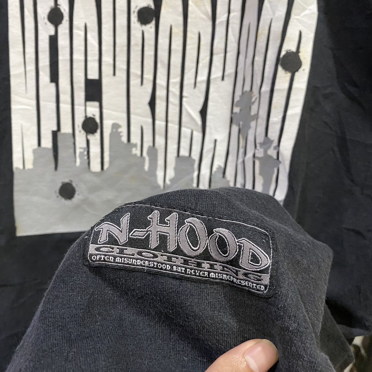 Neighborhood × Vintage VINTAGE RARE‼️Neighborhood Spell Out T-Shirts Size US XXL / EU 58 / 5 - 3 Thumbnail