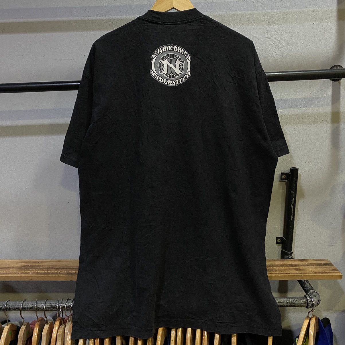Neighborhood × Vintage VINTAGE RARE‼️Neighborhood Spell Out T-Shirts Size US XXL / EU 58 / 5 - 2 Thumbnail