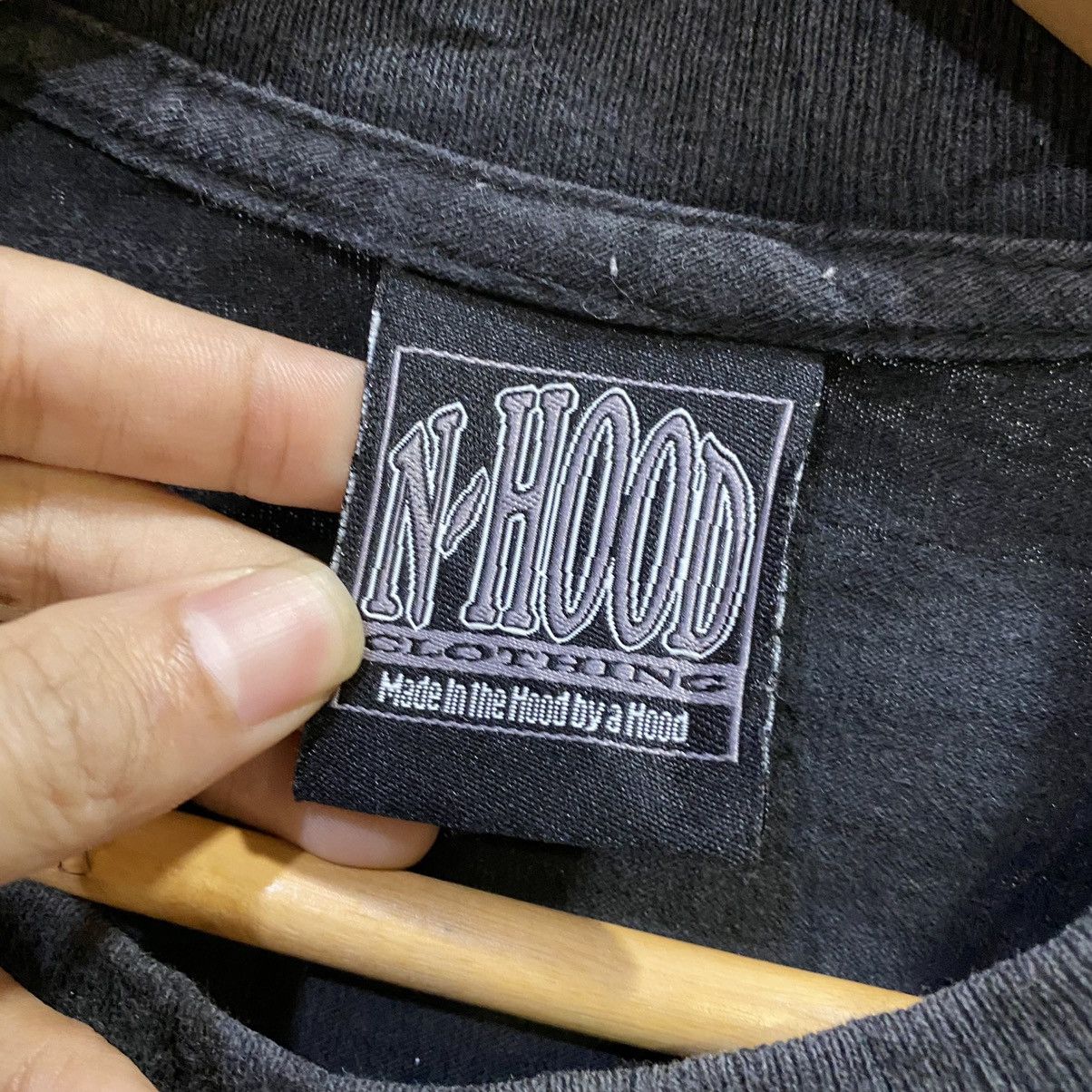 Neighborhood × Vintage VINTAGE RARE‼️Neighborhood Spell Out T-Shirts Size US XXL / EU 58 / 5 - 6 Thumbnail