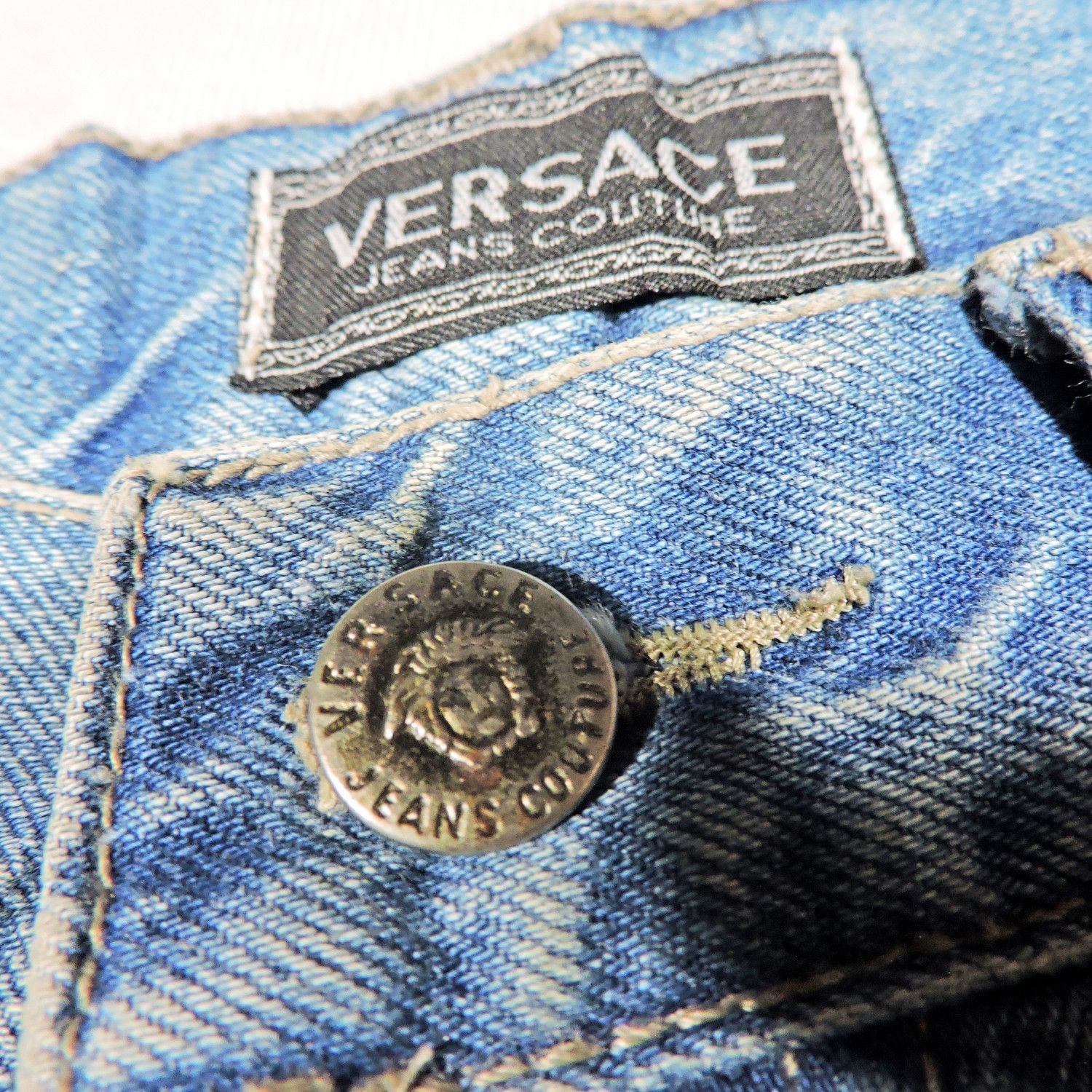 Versace VERSACE JEANS COUTURE DENIM LONG PANTS Size US 29 - 11 Thumbnail