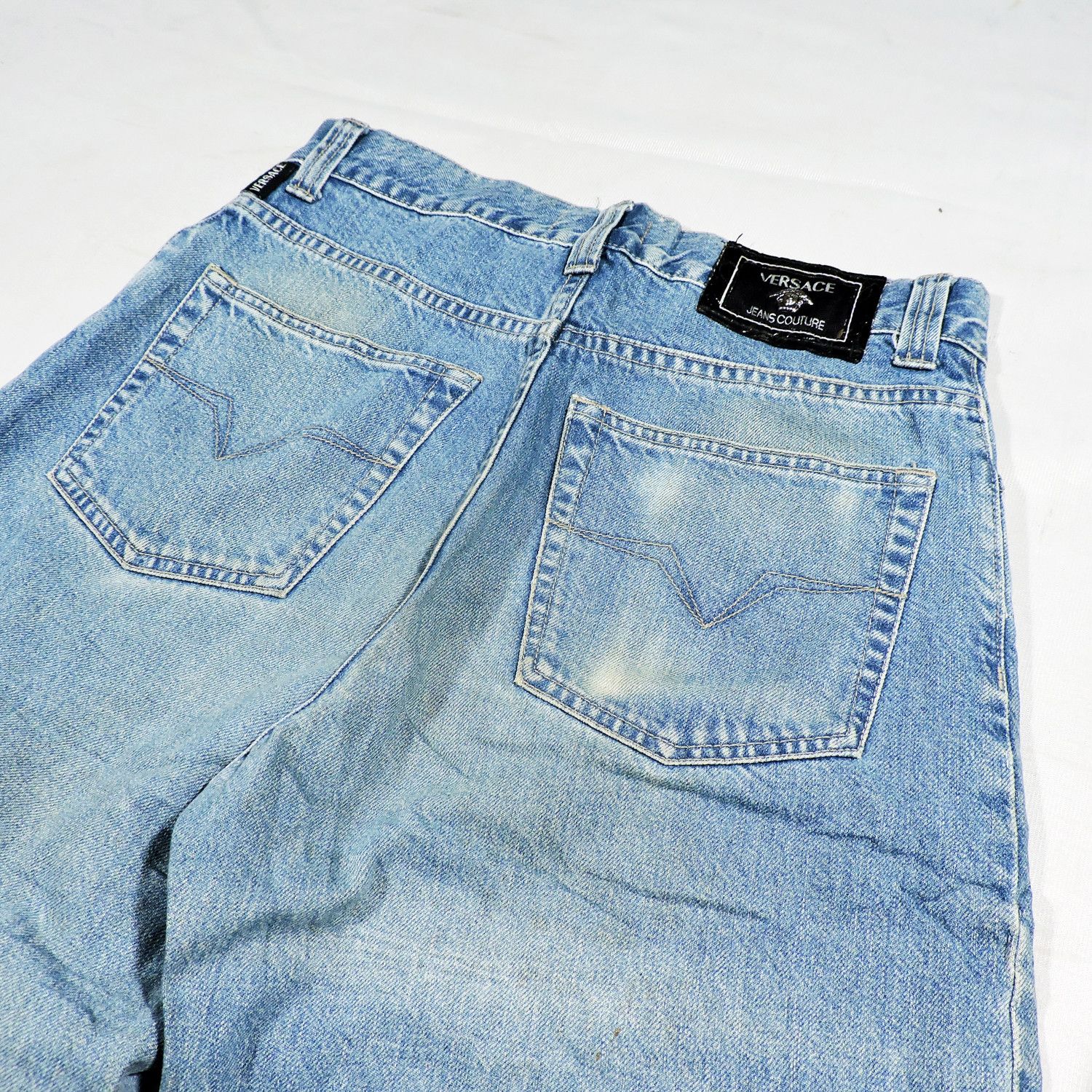 Versace VERSACE JEANS COUTURE DENIM LONG PANTS Size US 29 - 15 Thumbnail