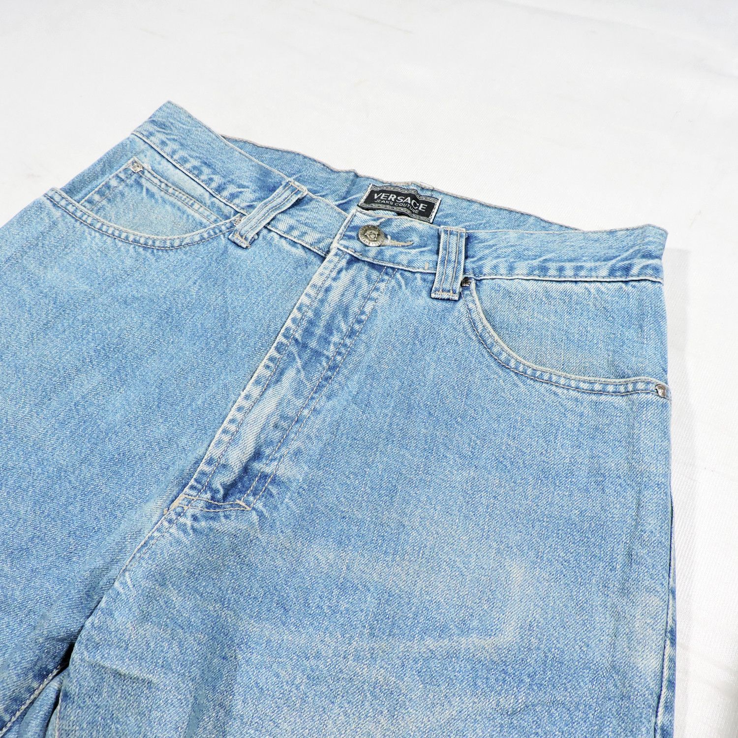 Versace VERSACE JEANS COUTURE DENIM LONG PANTS Size US 29 - 13 Thumbnail