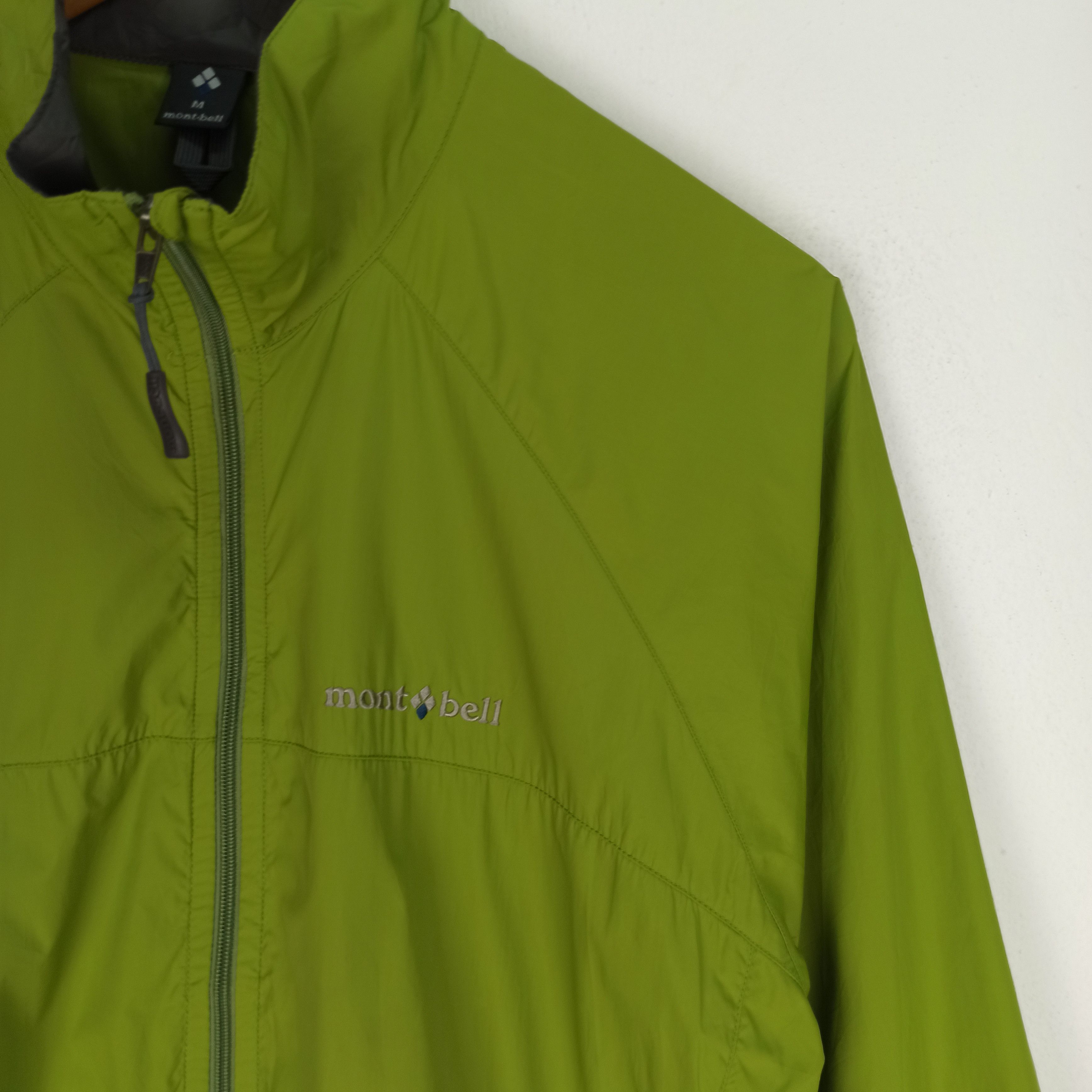 Montbell Rare Windbreaker Montbell Nice Condition and Green Colour Size US M / EU 48-50 / 2 - 2 Thumbnail