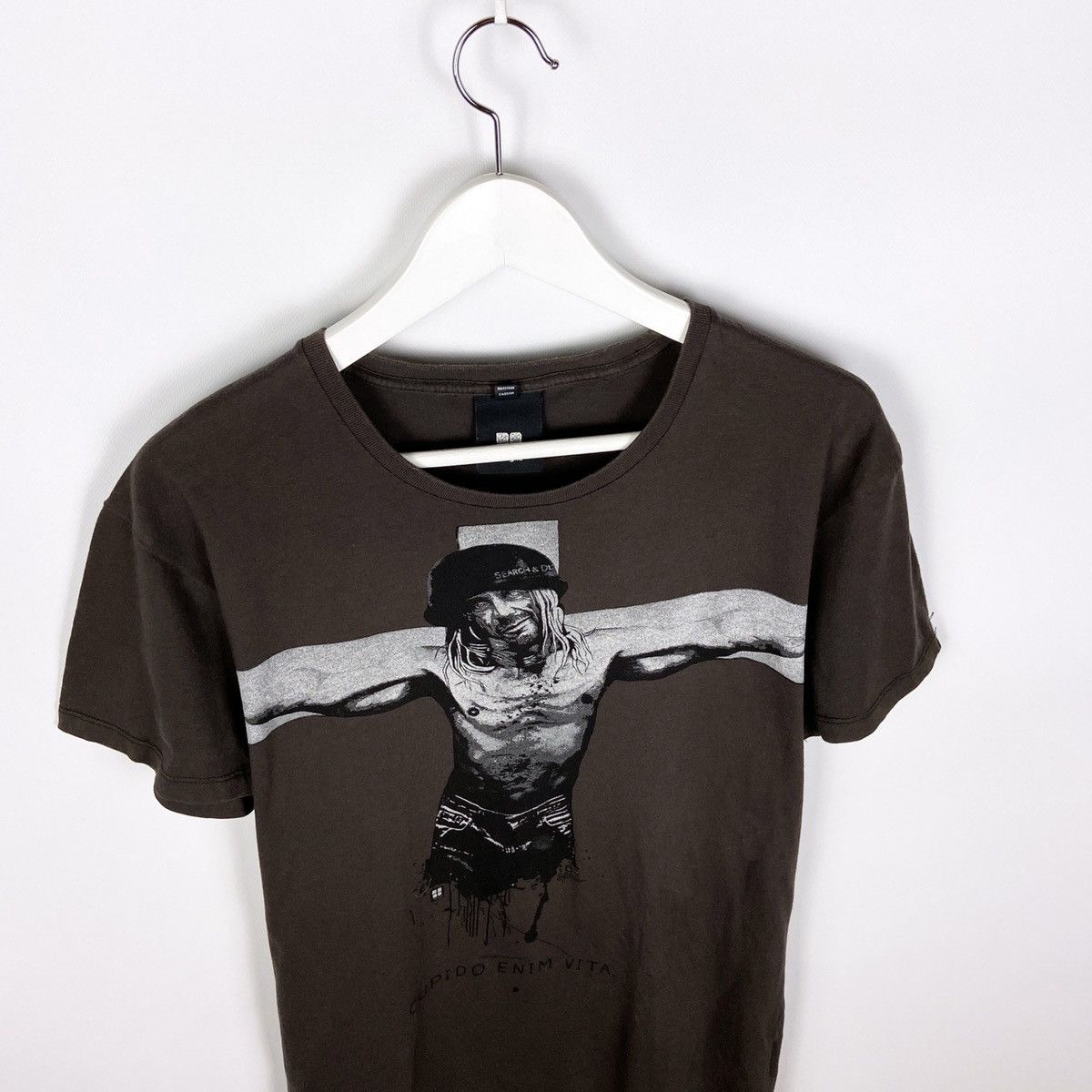 Japanese Brand Vintage rare Cupido Enim Vita Insight tee Jesus Christ Size US L / EU 52-54 / 3 - 2 Thumbnail