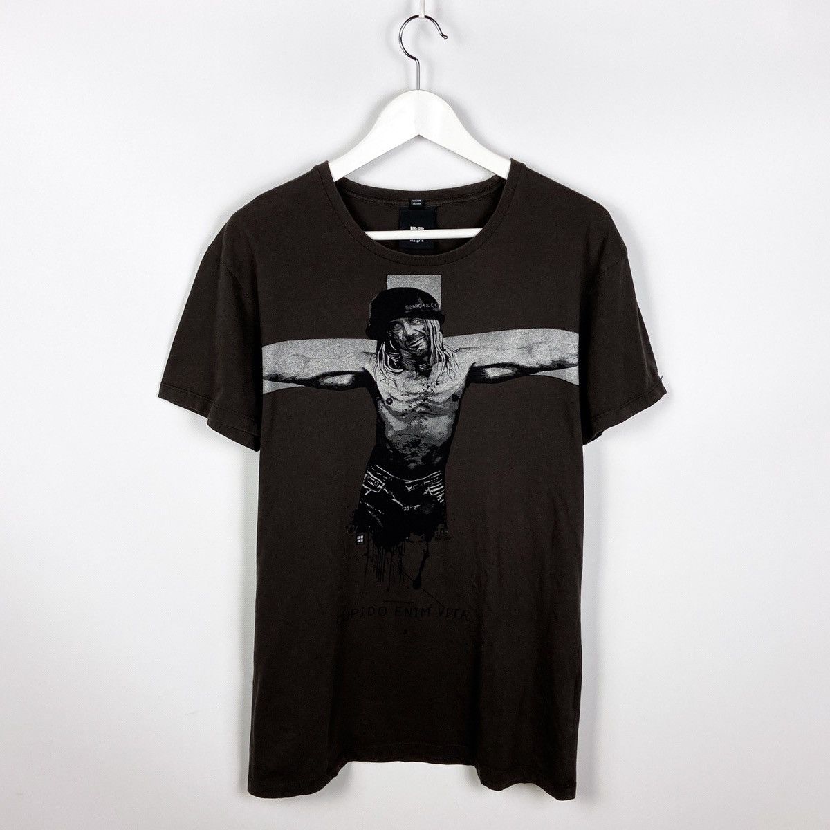 Japanese Brand Vintage rare Cupido Enim Vita Insight tee Jesus Christ Size US L / EU 52-54 / 3 - 1 Thumbnail