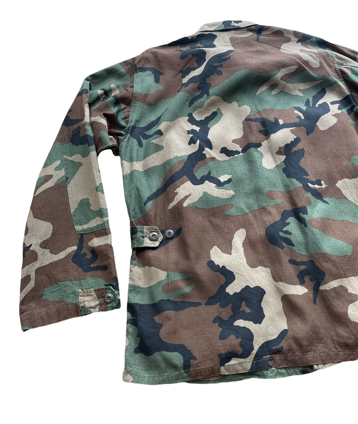 Vintage Vintage Military Camouflage Combat Jacket Size US XL / EU 56 / 4 - 10 Thumbnail